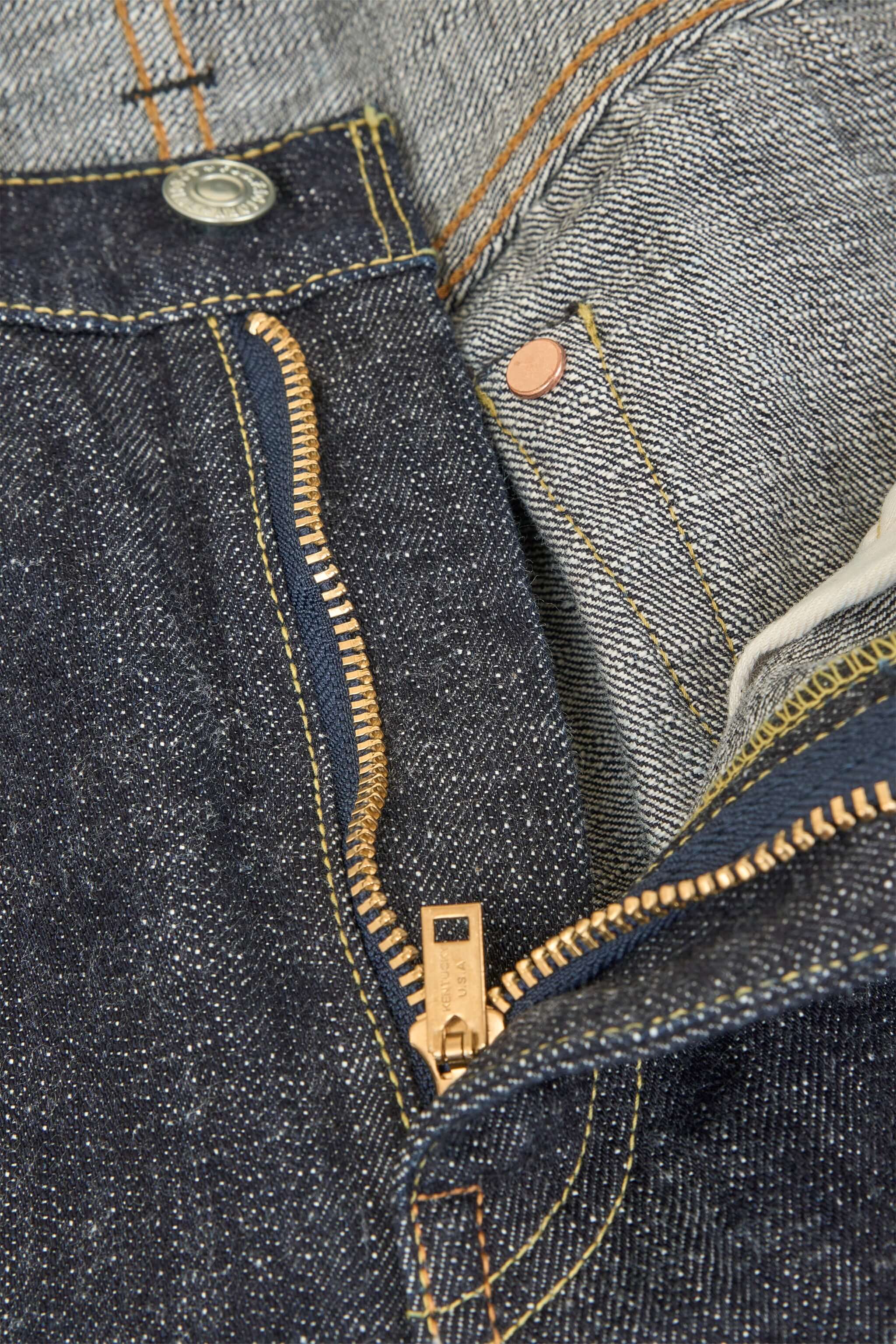 FOB Factory F147 Slim Straight Selvedge Denim - I4oz.