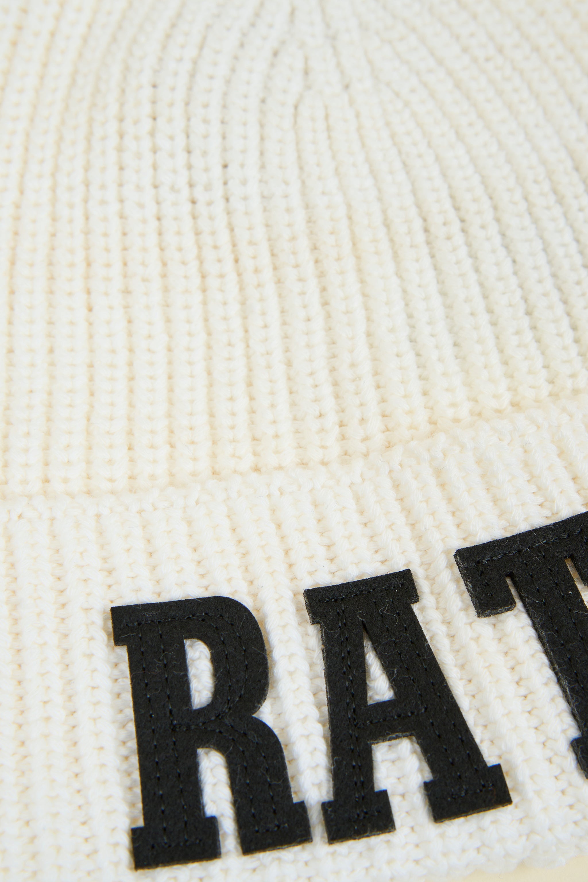 Rats Knit Cap - White