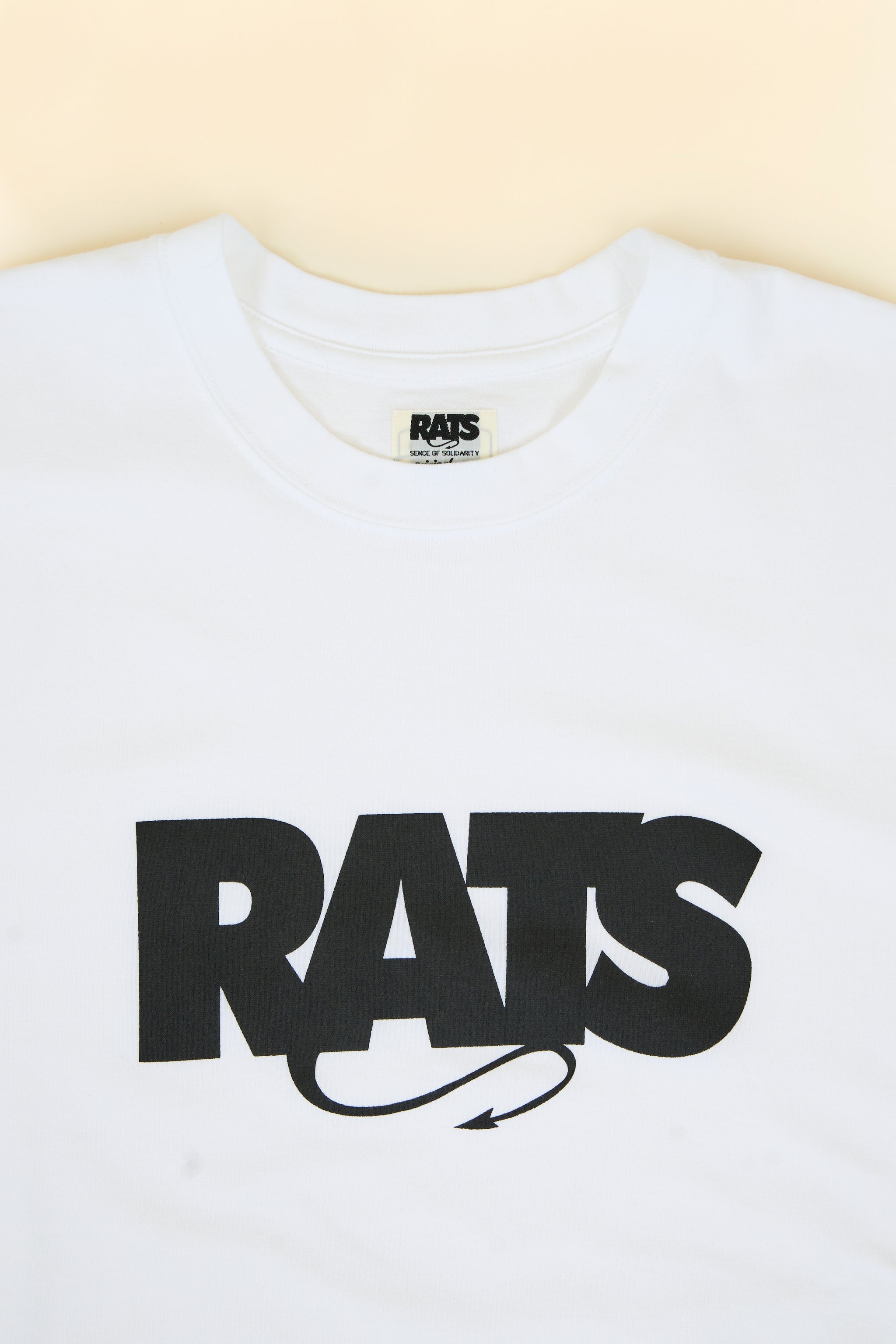 Rats Box Logo T-Shirt - White