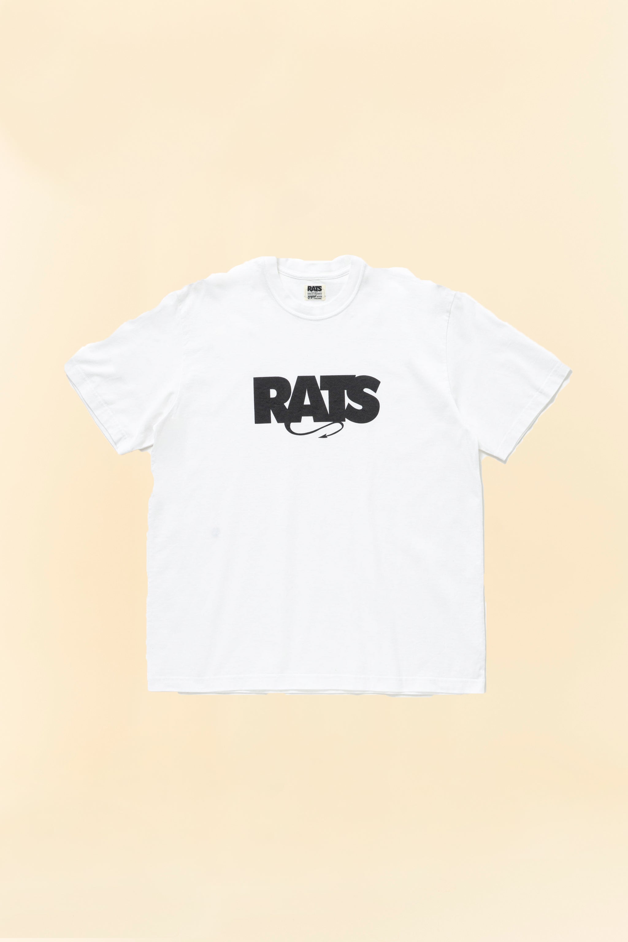 Rats Box Logo T-Shirt - White
