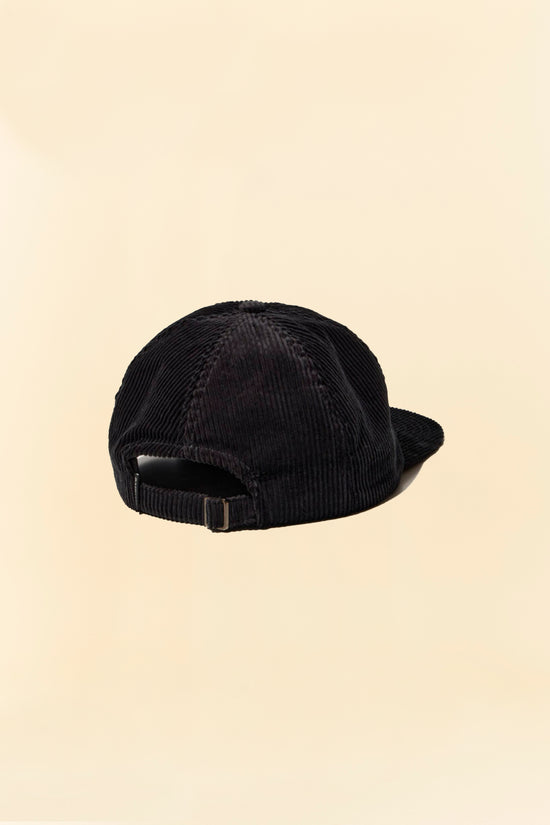 Radiall Bricks Corduroy Cap - Black