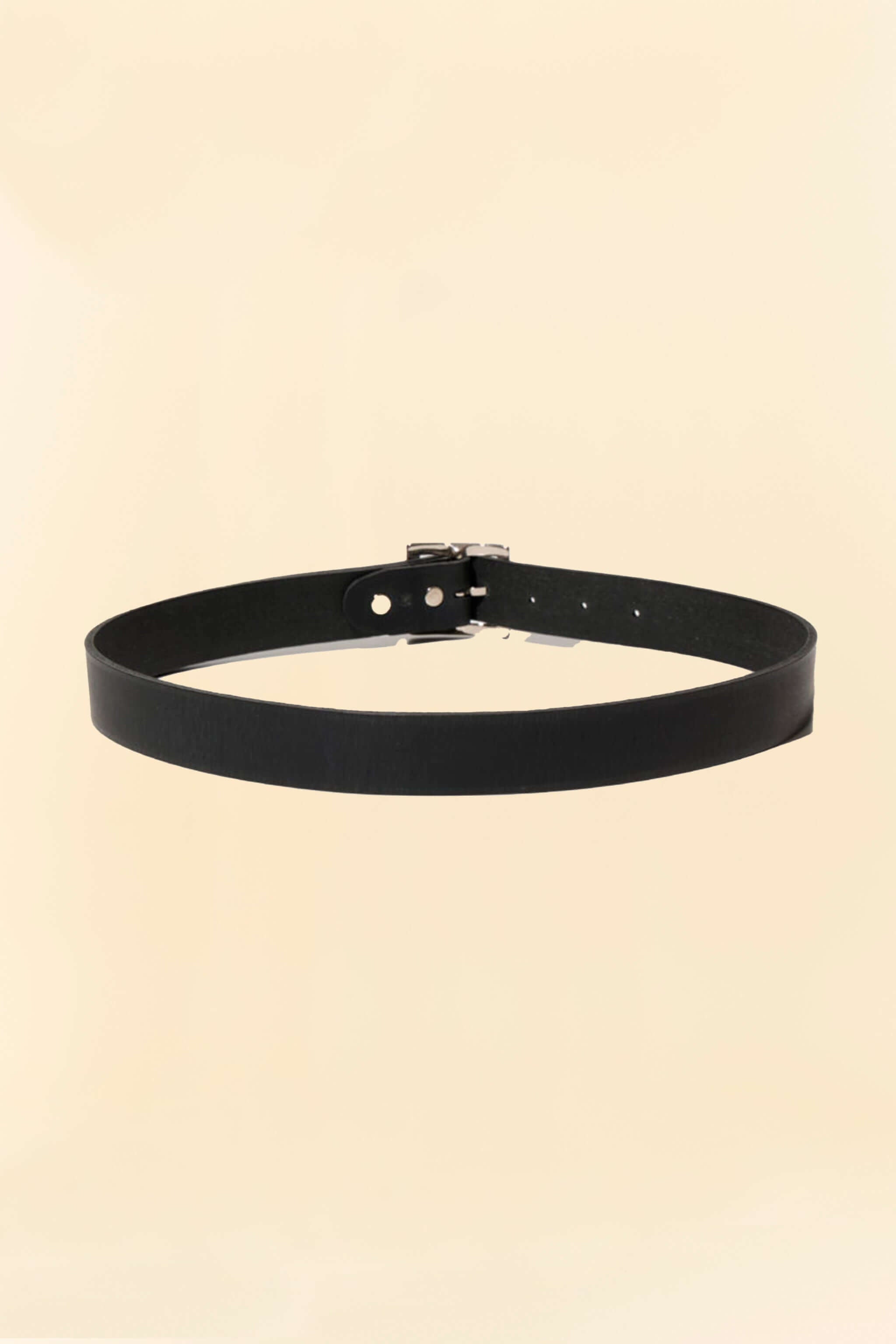Radiall Rhodes Leather Belt - Black