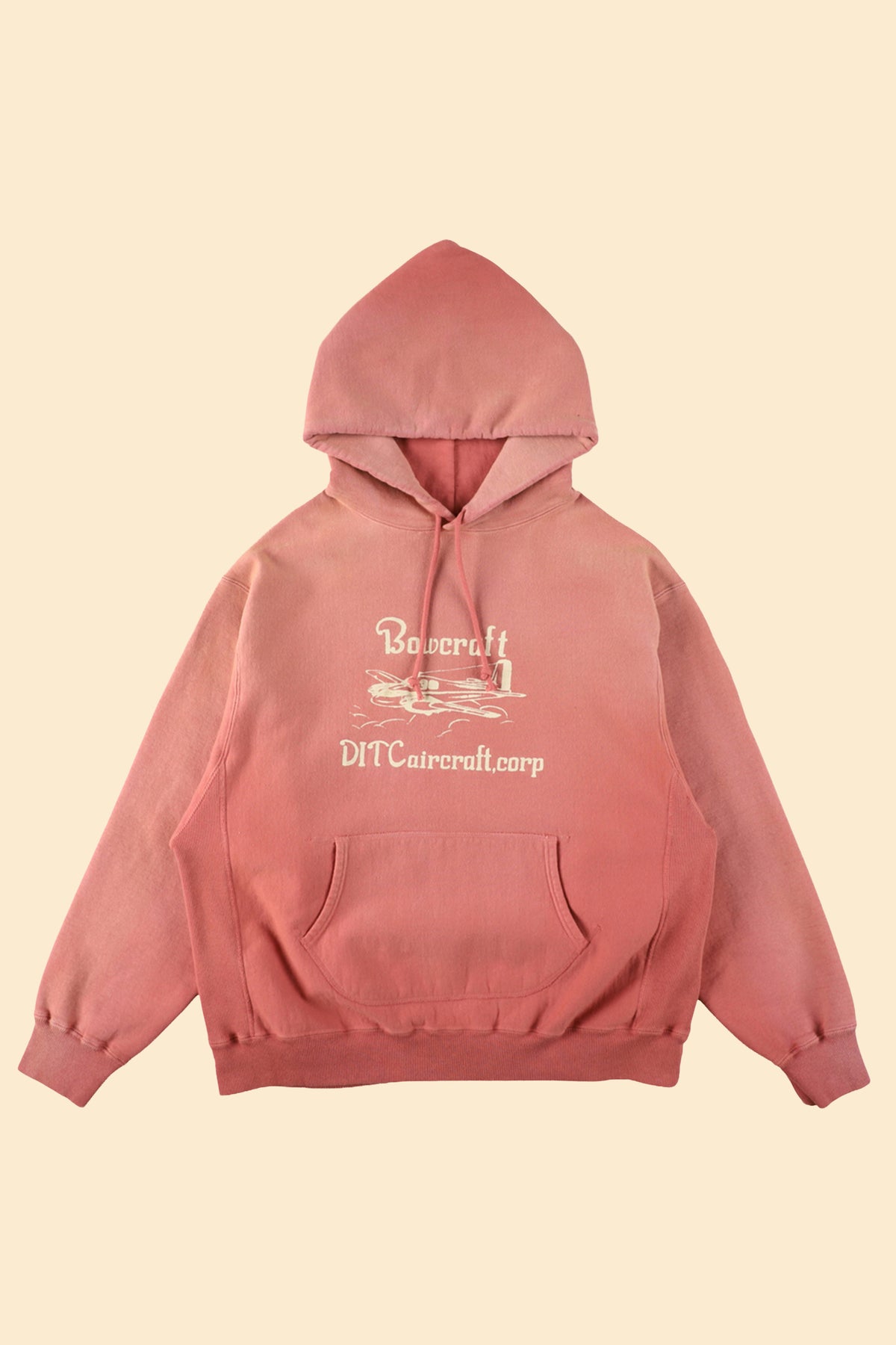 BOW WOW Faded Pullover Hoodie – Air Craft Corp