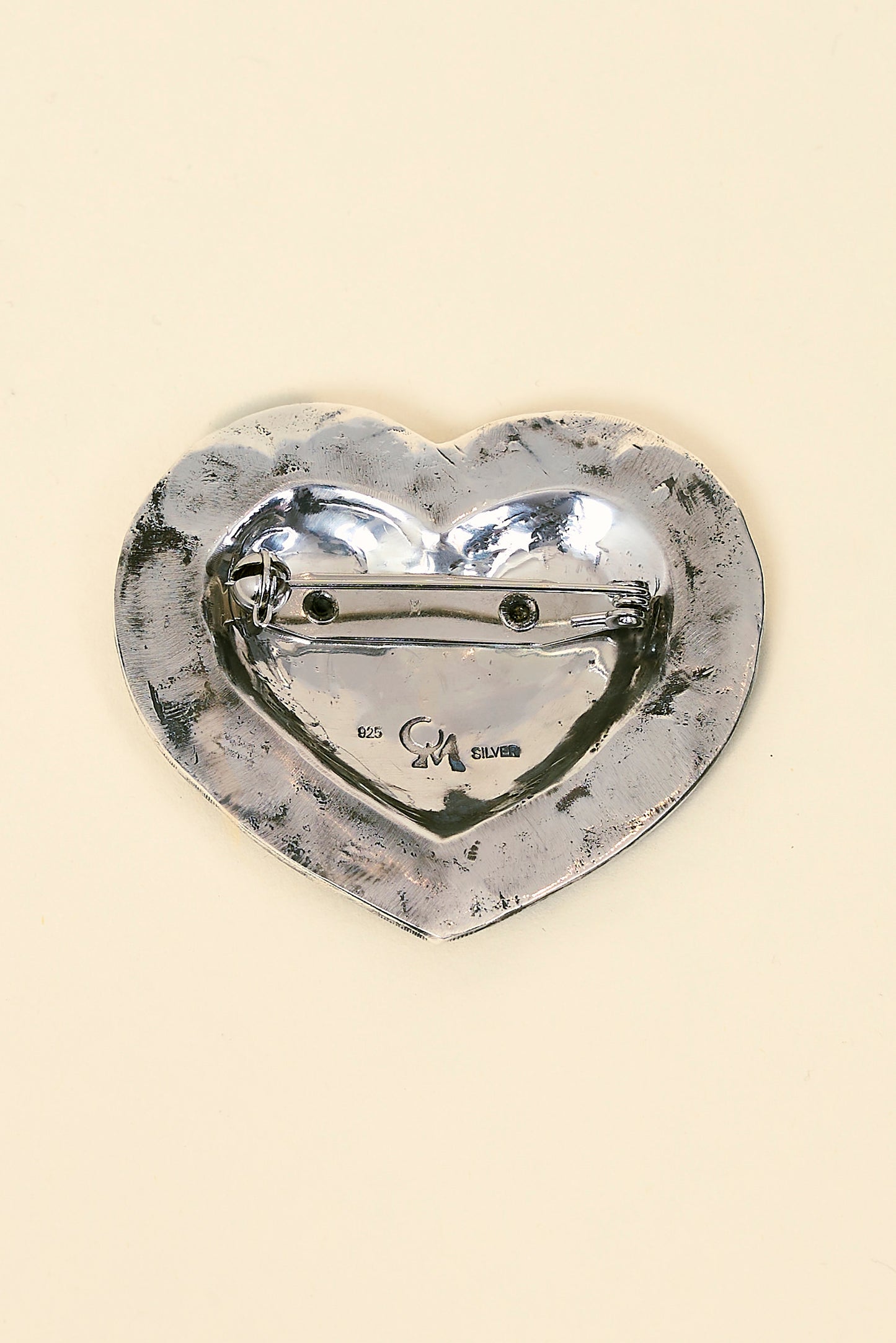 Munqa Heart Brooch