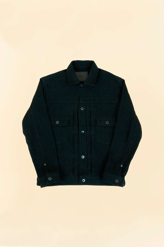 Japan Blue Jeans Sashiko Type 2 Jacket - Black