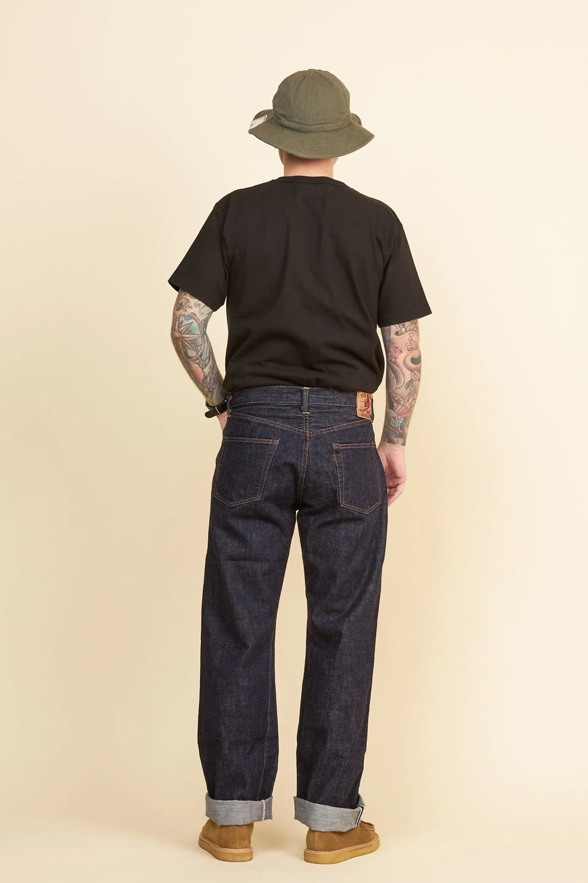 TCB Jeans 50's XX Mid Rise Straight Denim - 13.5oz