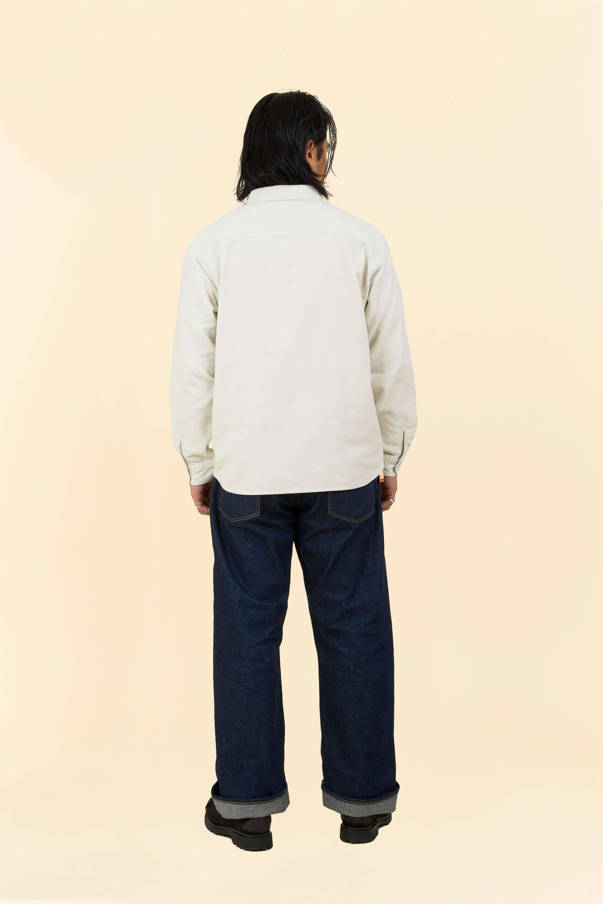 Rats Moleskin B.D Shirt - Ivory