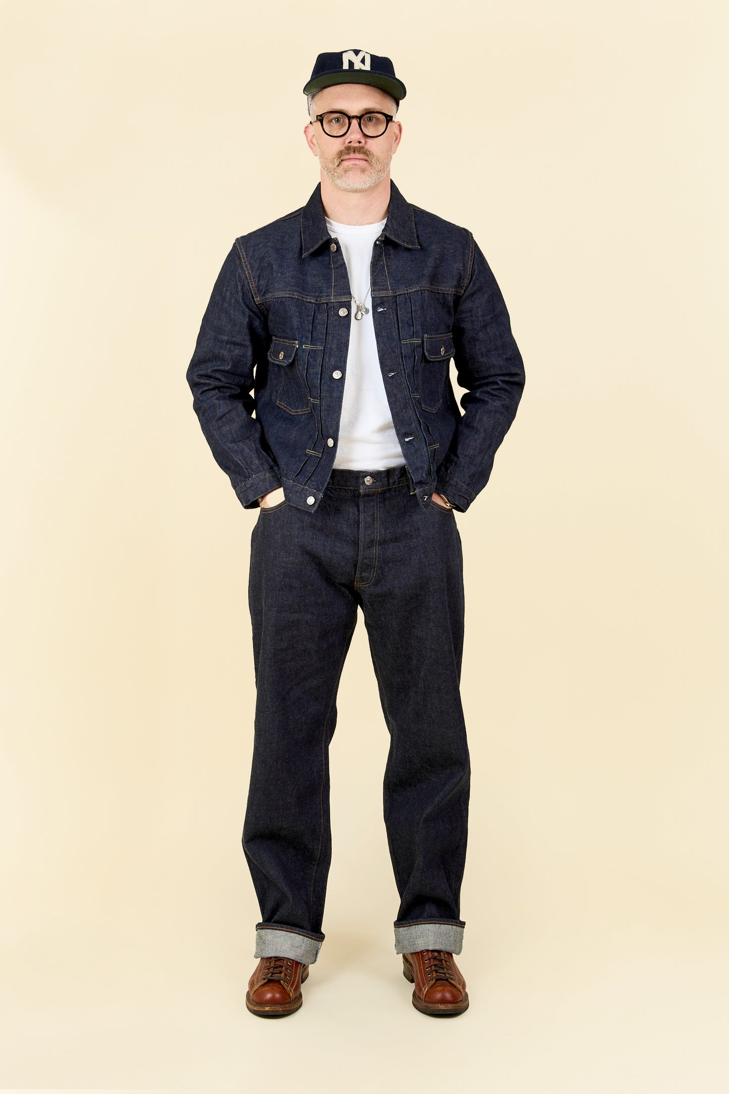 TCB Jeans Baggy 50's Denim - 13.5oz