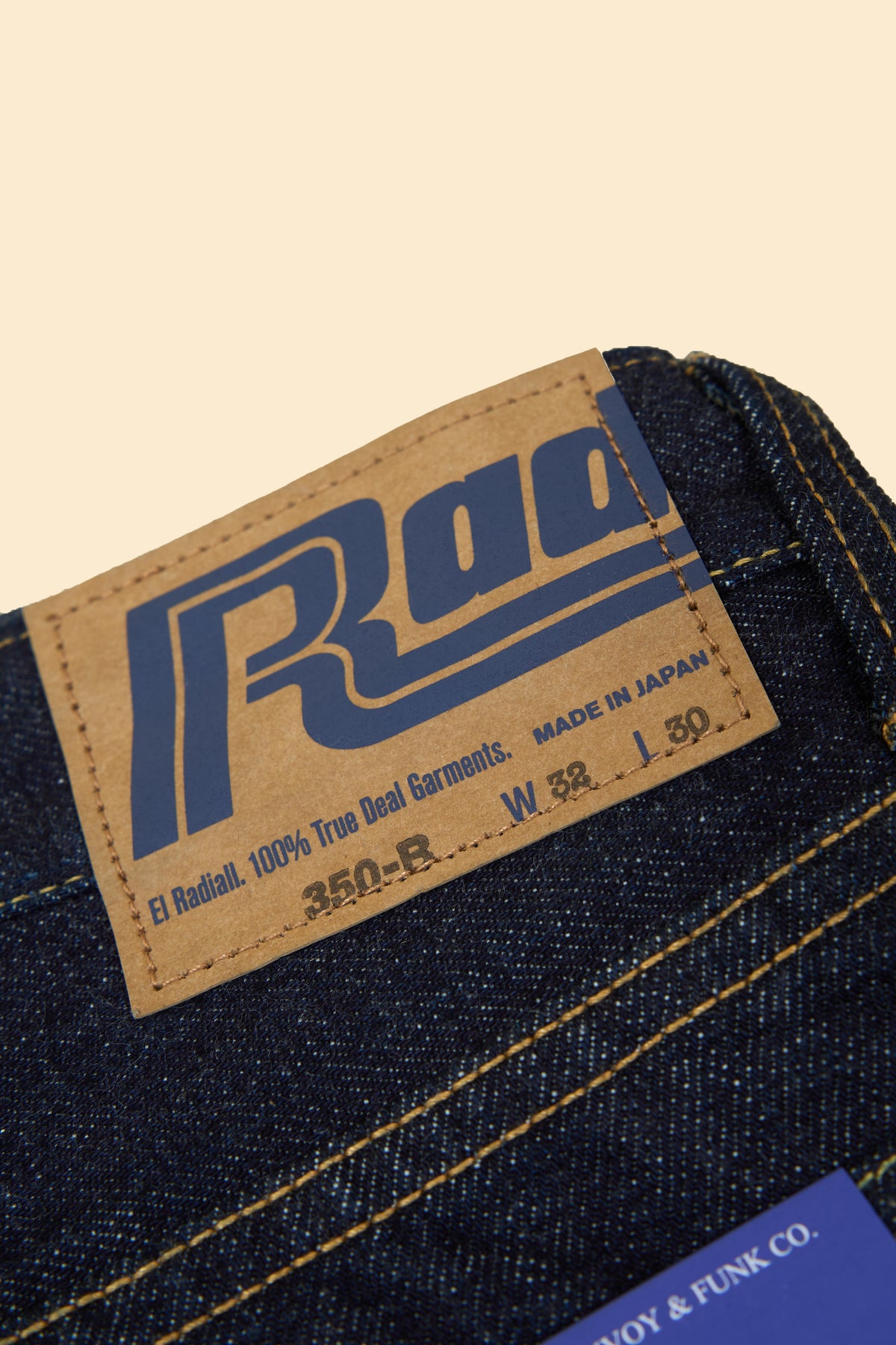 Radiall Kustom 350B Straight Fit Jeans - Deep Indigo