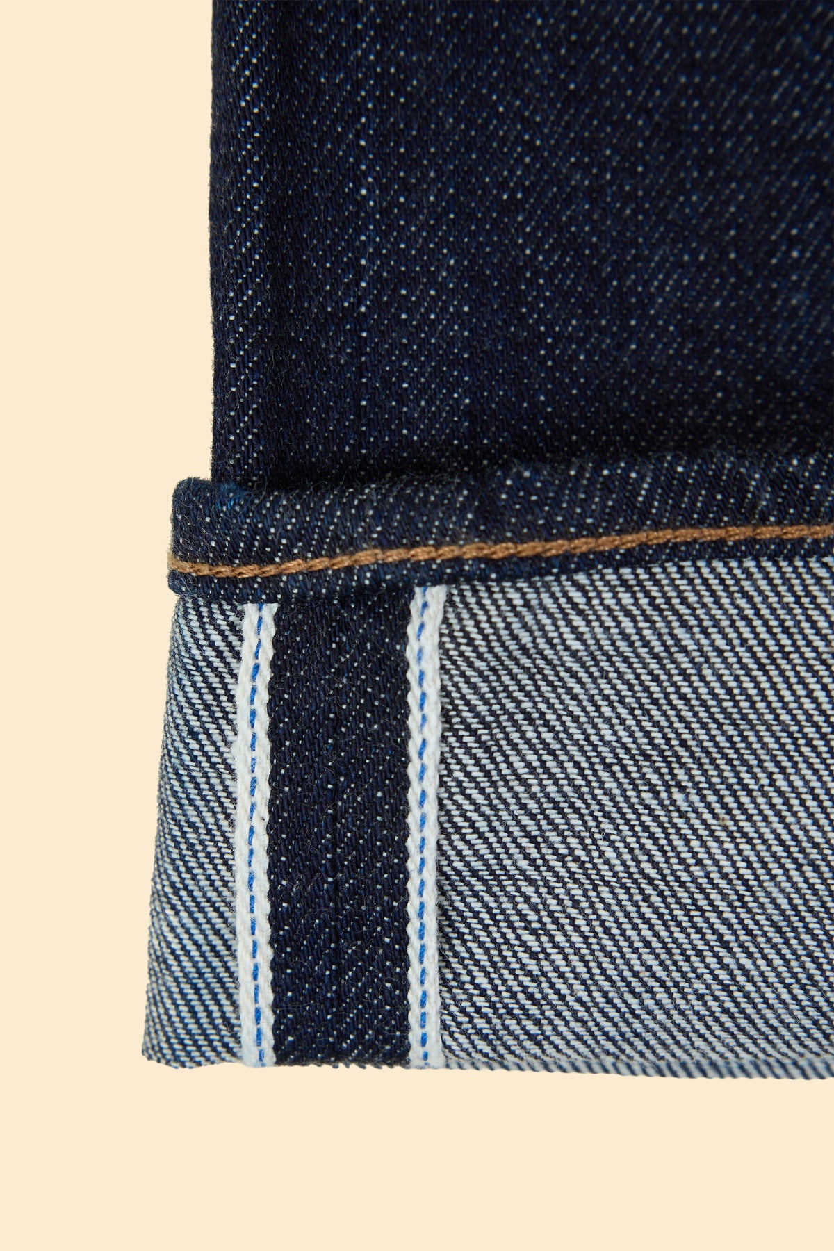 Japan Blue Jeans Straight Selvedge Denim - 12oz