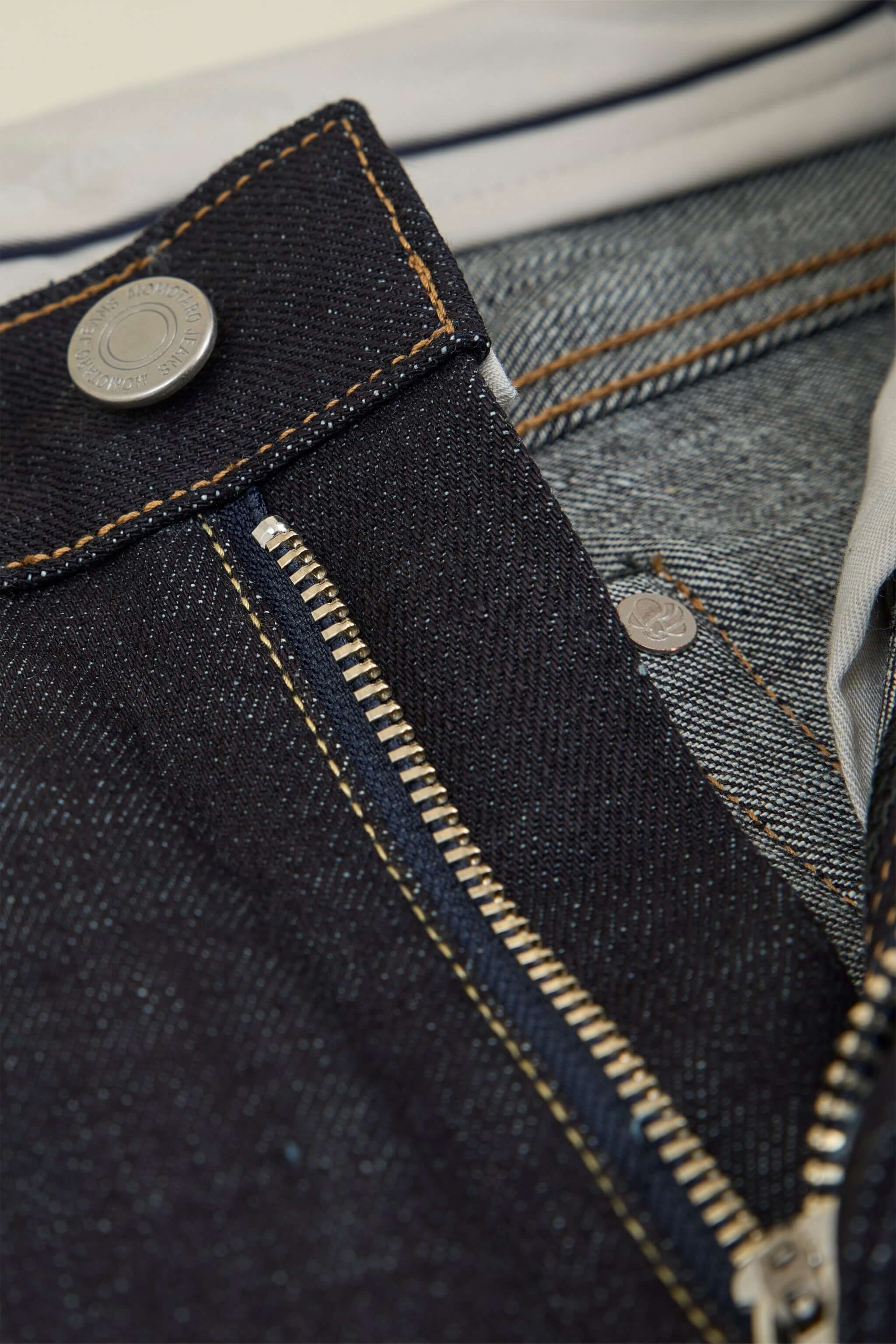 MOMOTARO JEANS Women's #410 Standard Wide Denim - 14.7oz