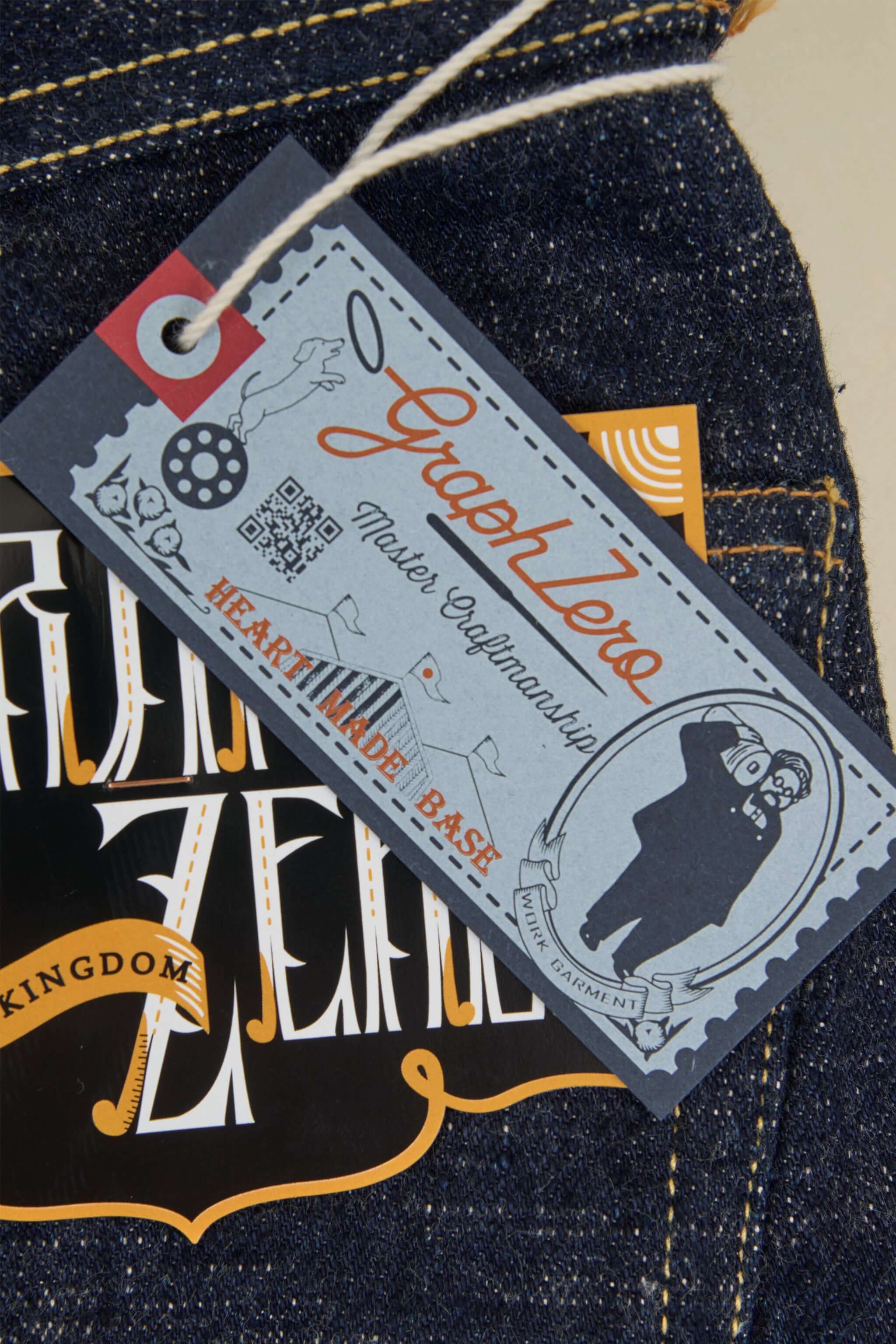 Graph Zero Heritage Slub Yarn Denim - 15oz