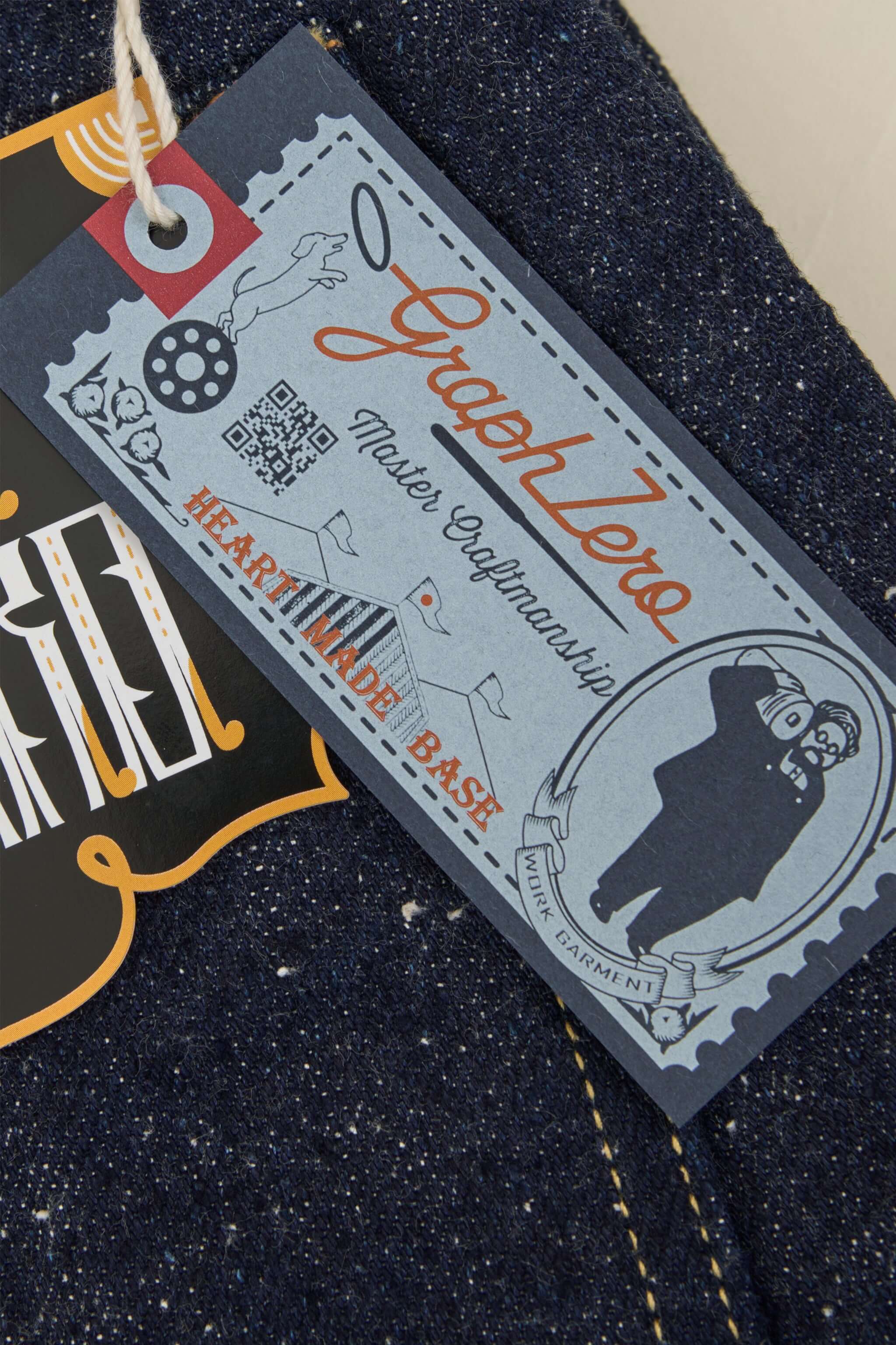 Graph Zero Heritage Nep Yarn Denim – 15oz