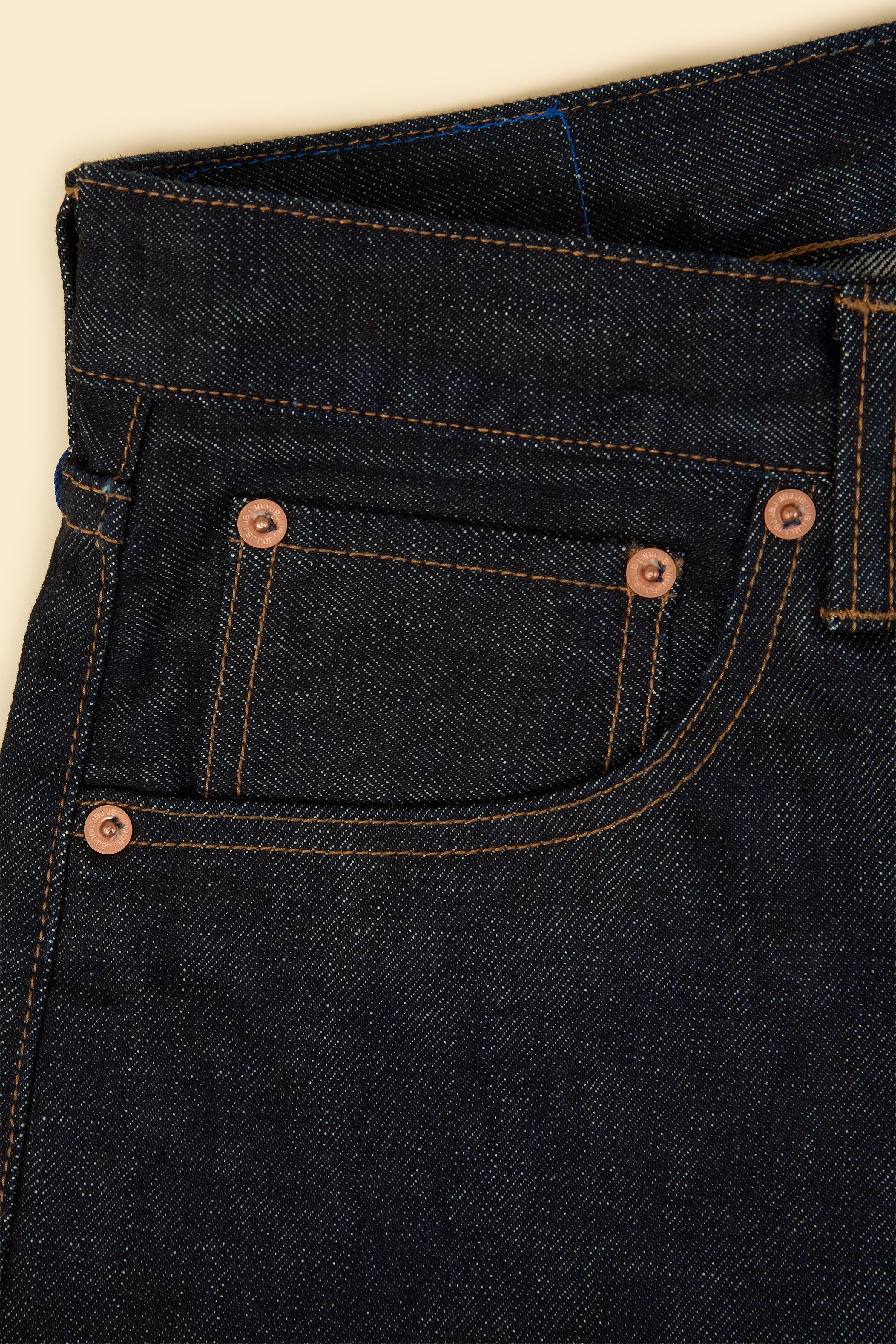 Japan Blue Straight Selvedge Denim - 16oz