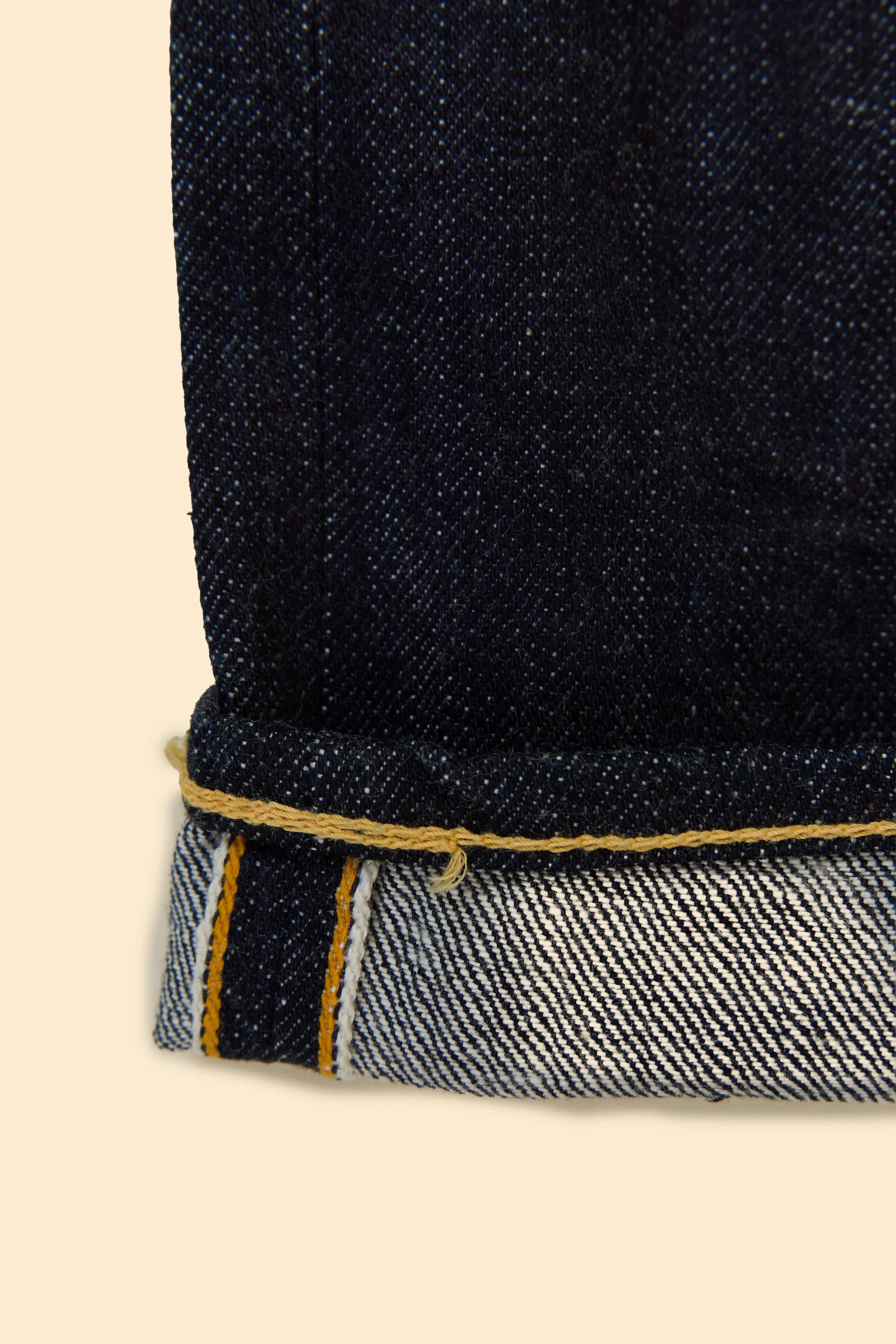 Pherrow's 421SW Wide Straight Selvedge Denim - 13.5oz