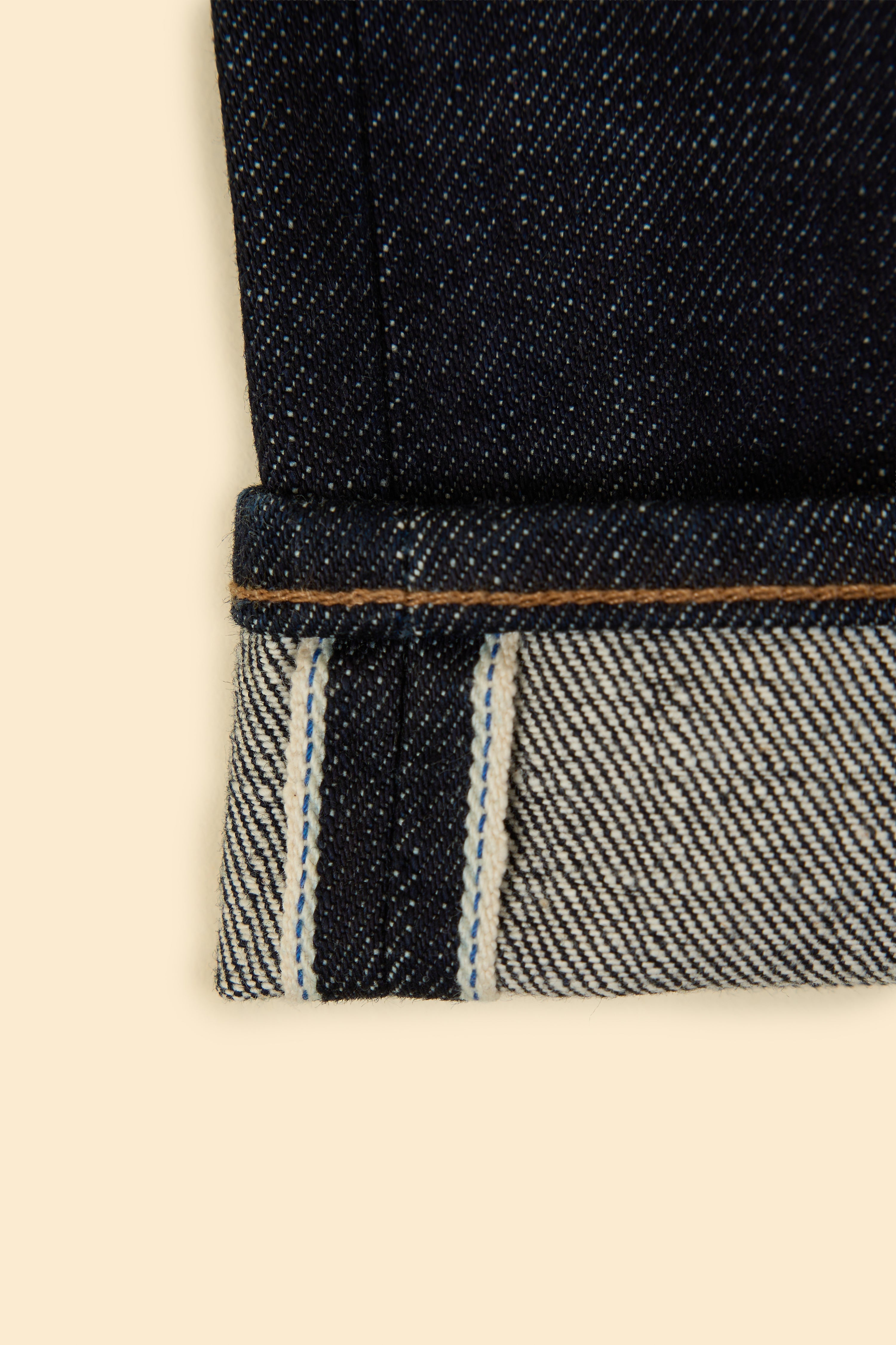 Japan Blue Straight Selvedge Denim - 16oz
