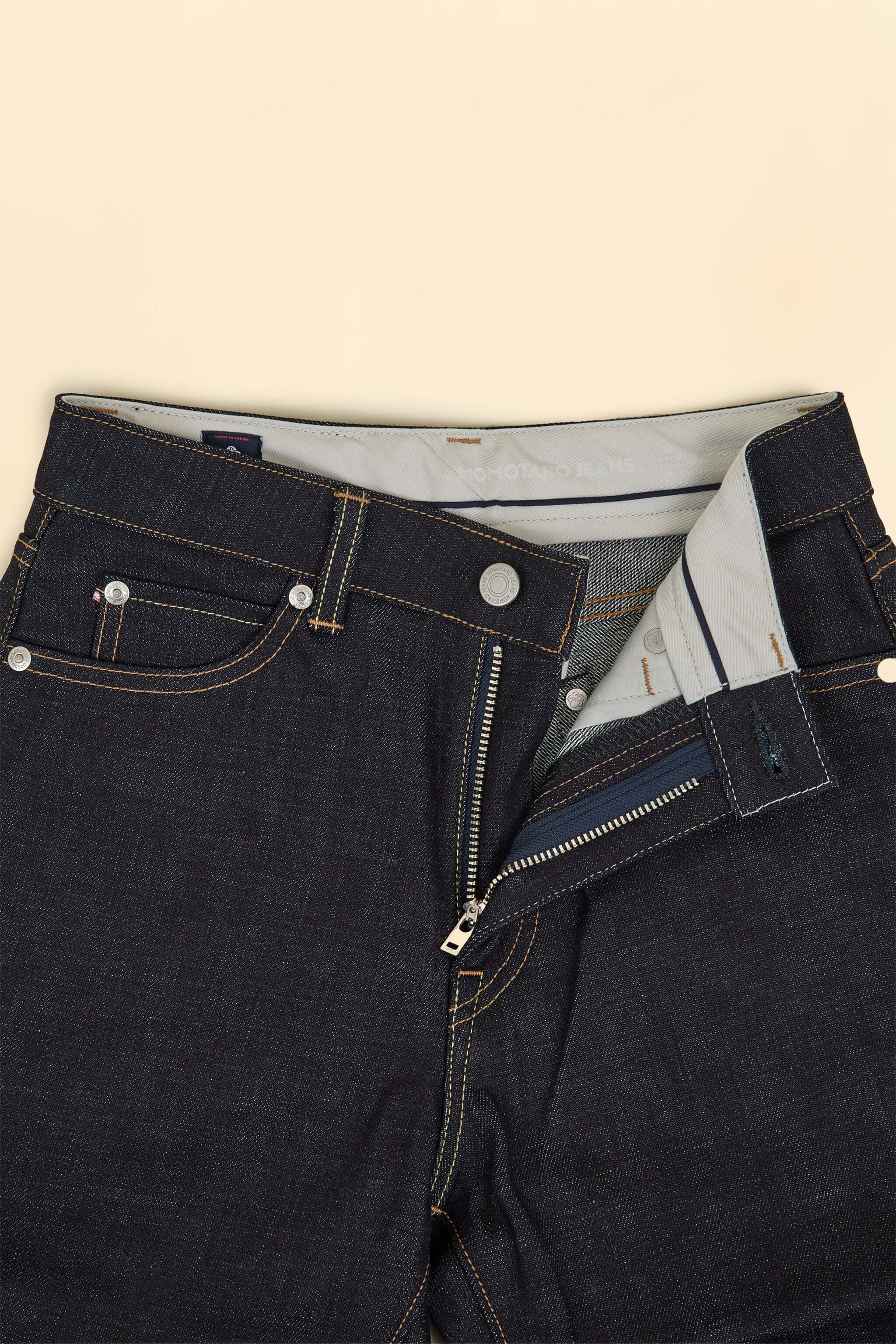 MOMOTARO JEANS Women's #110 Standard Straight Denim - 14.7oz