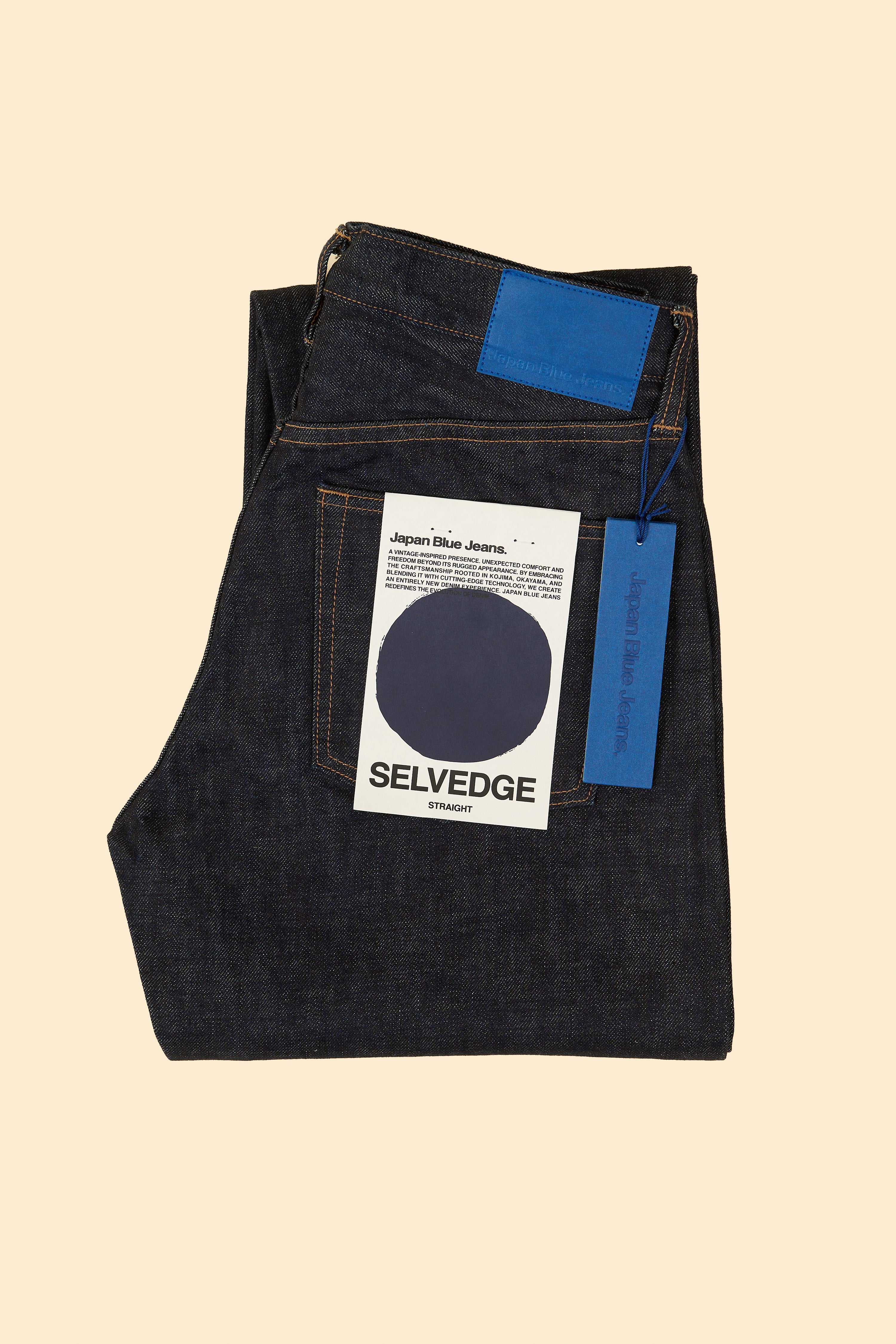 Japan Blue Straight Selvedge Denim - 16oz