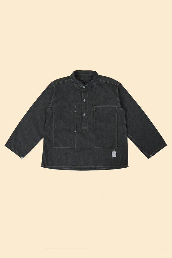 TCB Jeans Catface Pullover Shirt - Black