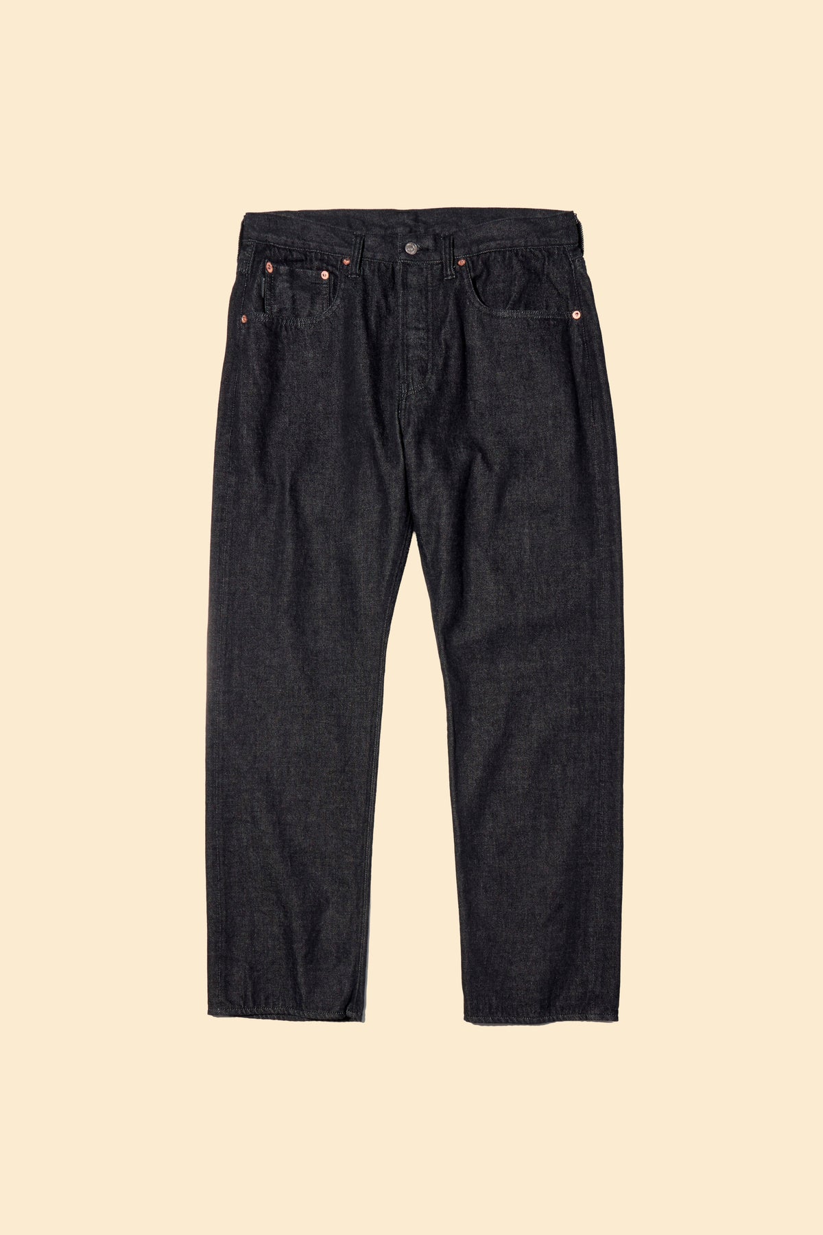 Radiall Kustom 350B Straight Fit Jeans - Deep Black