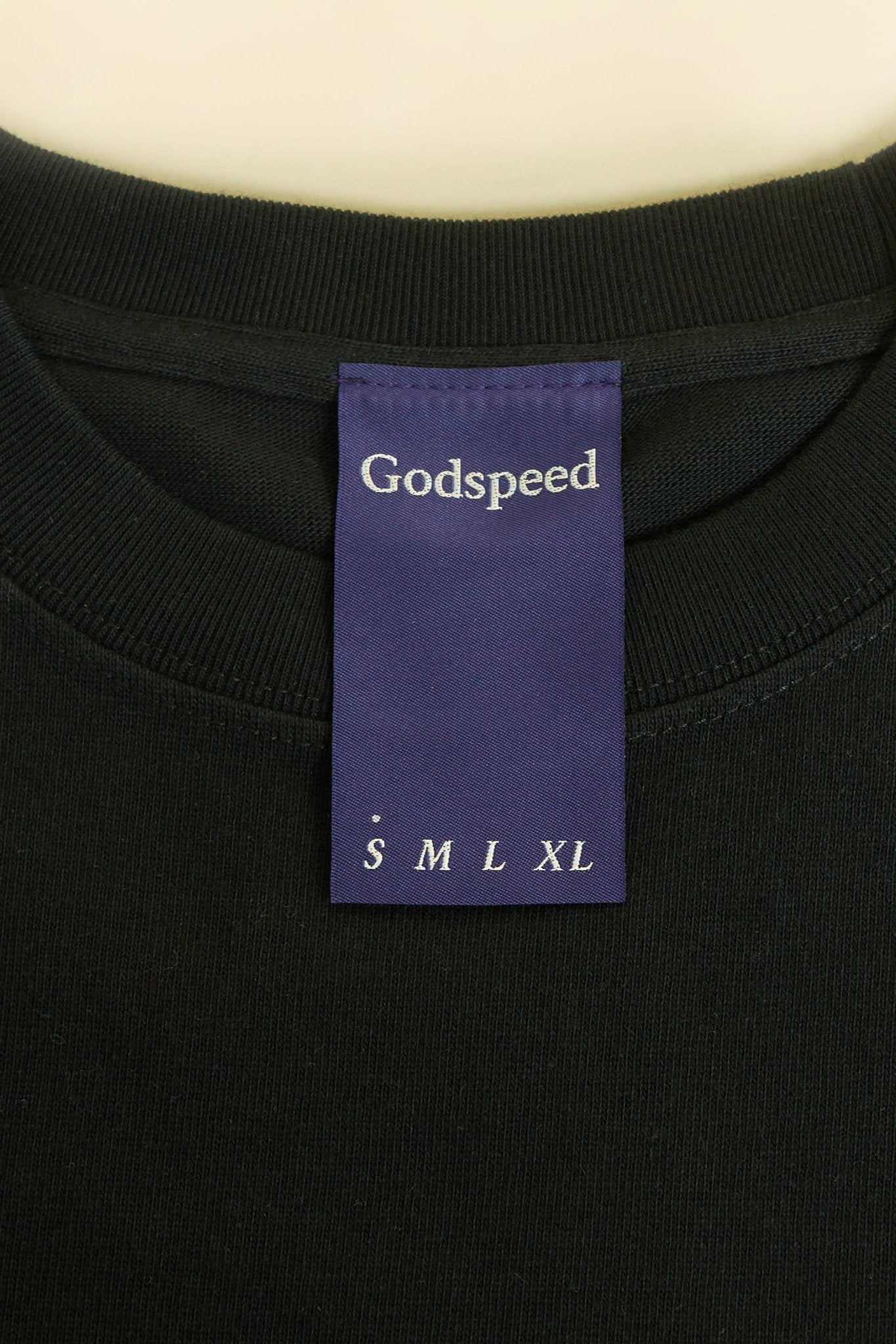 Godspeed 'Zenith' Heavyweight Organic T-Shirt - Black -Godspeed - URAHARA