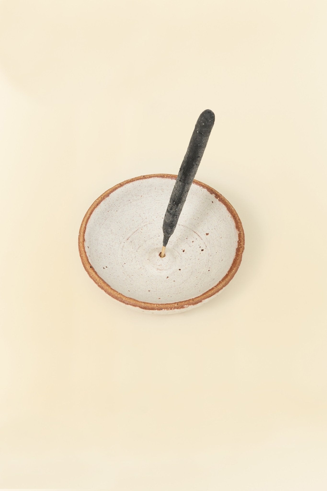 Incausa Incense Holder - Piker White