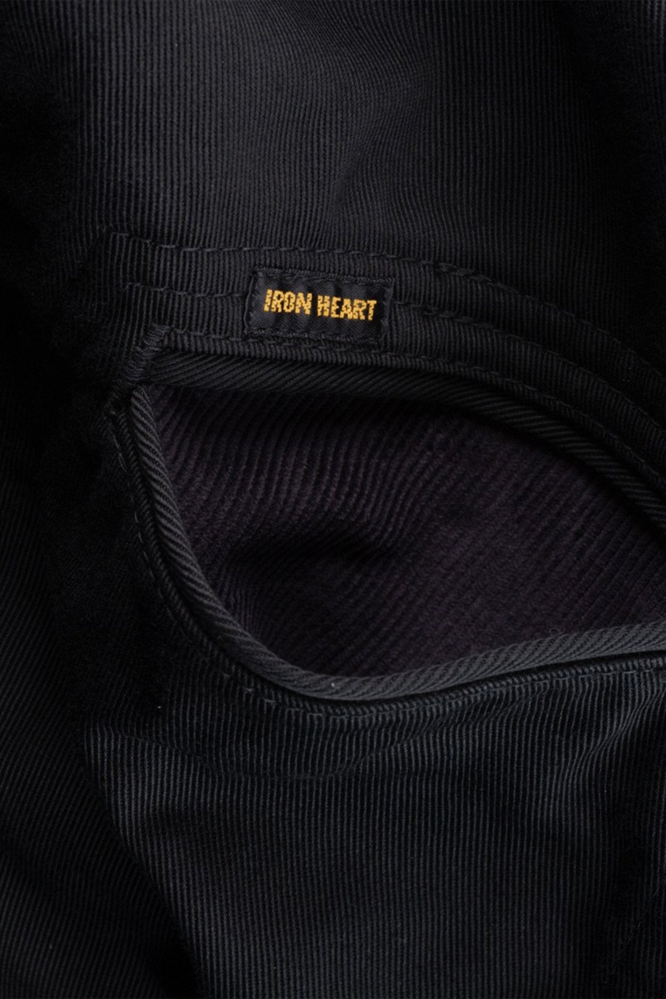 Iron Heart 12oz Kurashikizome Twill Work Jacket - Black - Iron Heart - URAHARA