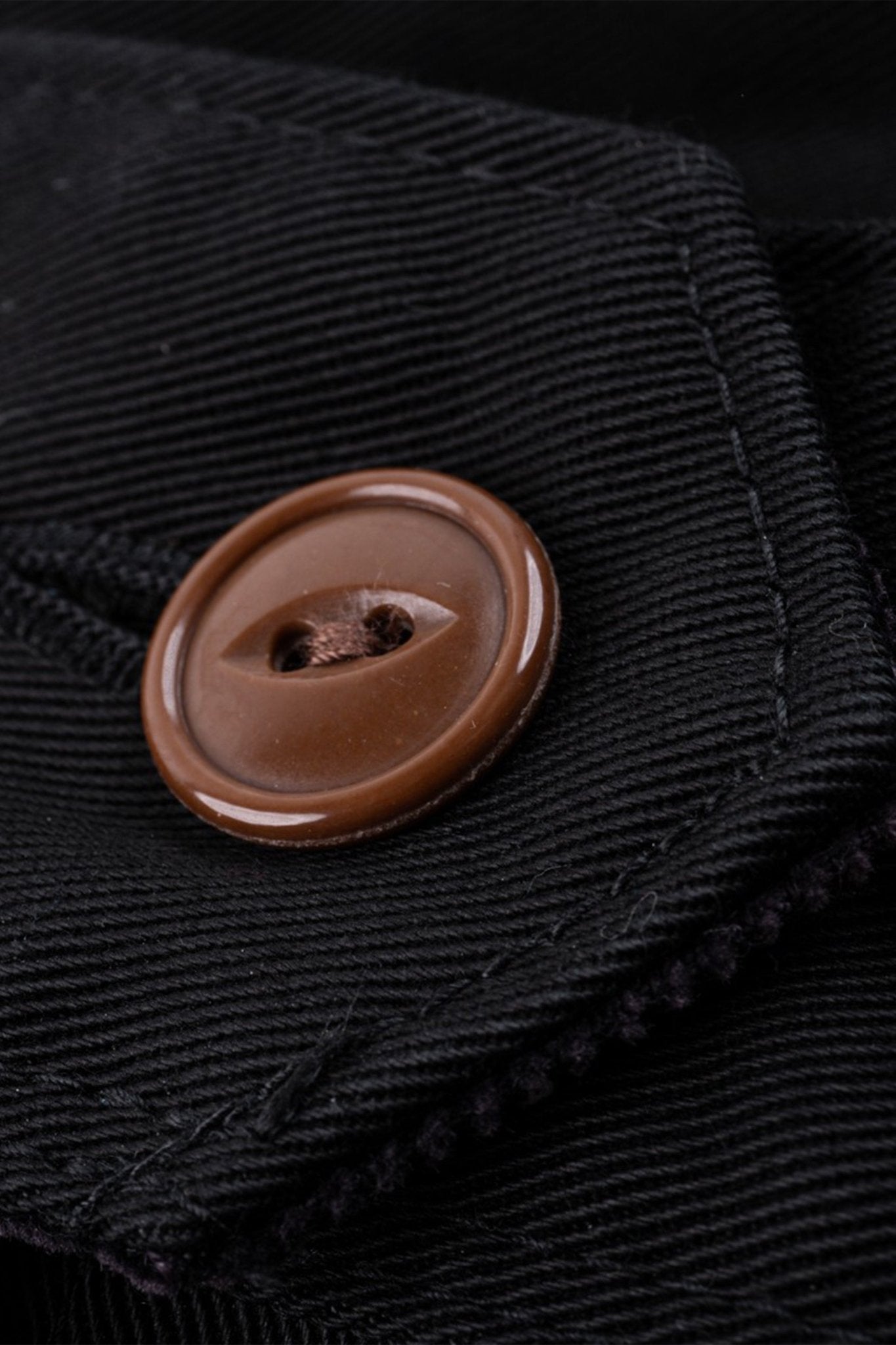 Iron Heart 12oz Kurashikizome Twill Work Jacket - Black - Iron Heart - URAHARA