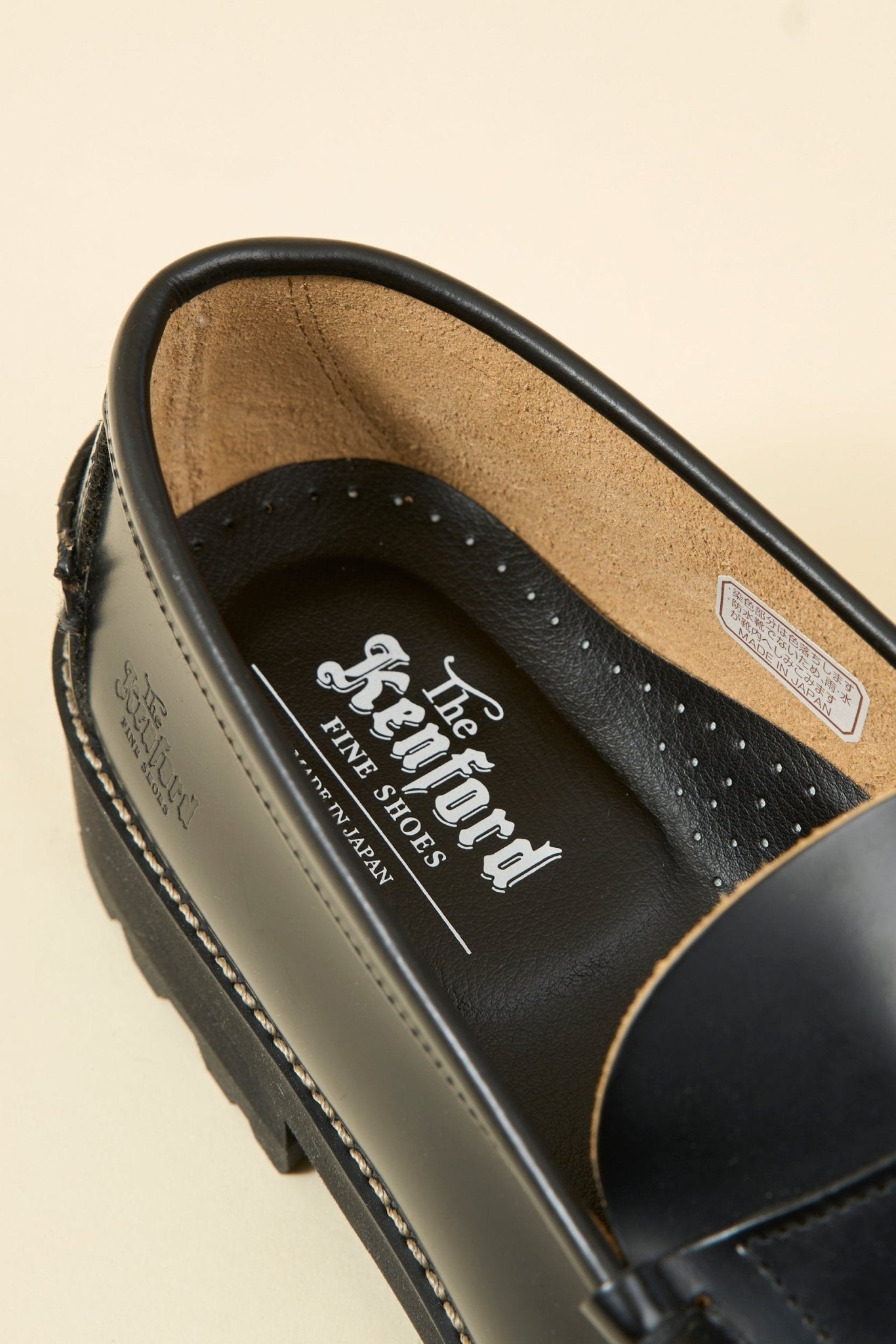 Kenford Shoes Tank Sole Loafer - Black - Kenford Shoes - URAHARA