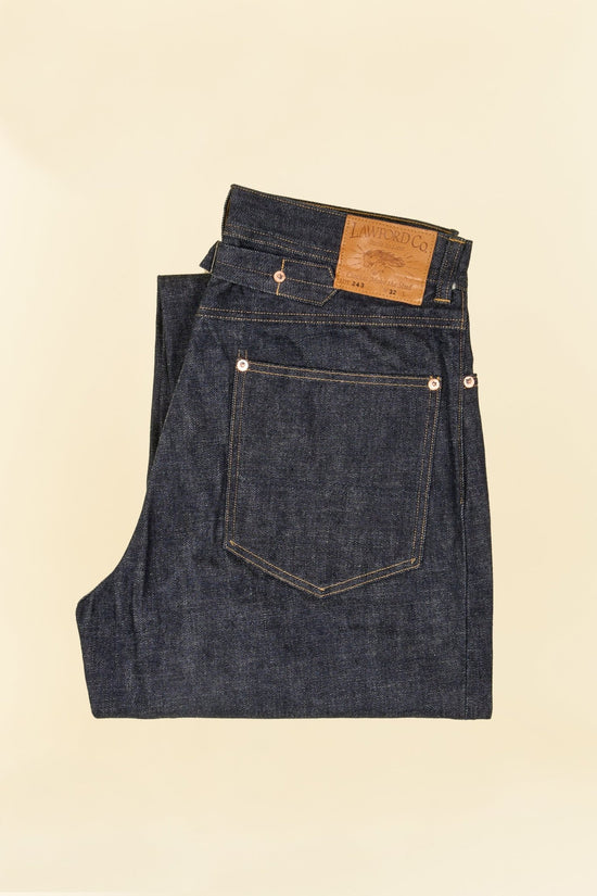 Lawford Lot.243 Buckle-back Five Pocket Denim Pants - 13.5oz