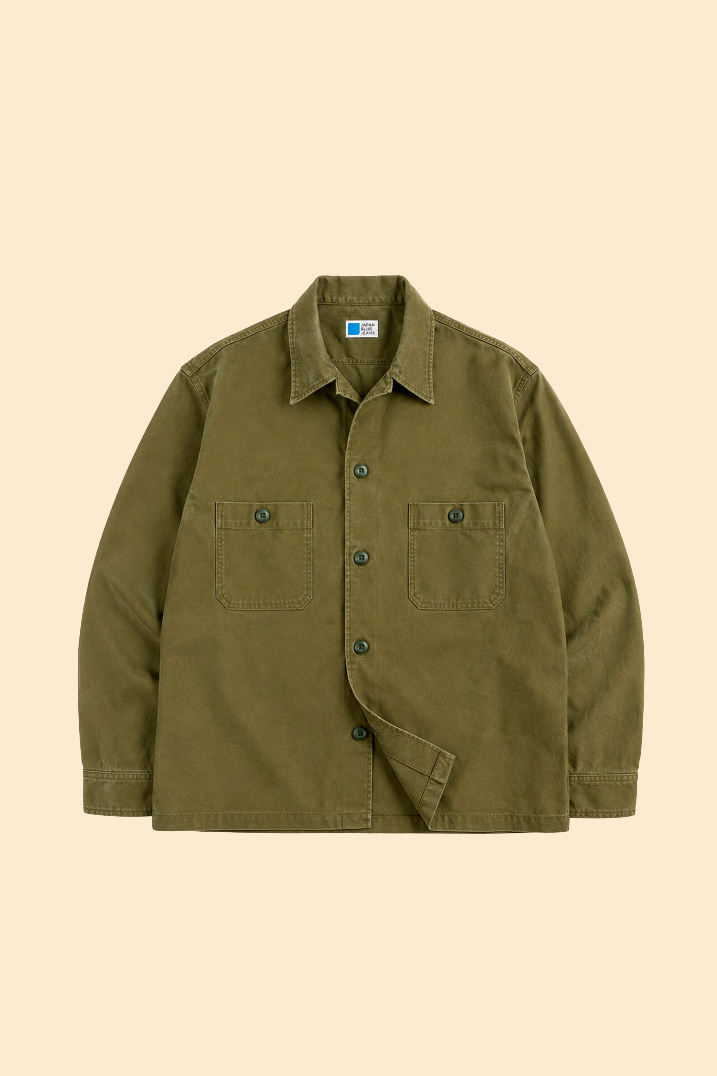 Japan Blue Jeans BDU Shirt - Olive Drab