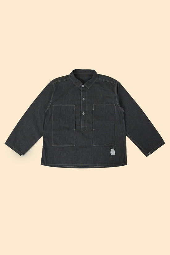 TCB Jeans Catface Pullover Shirt - Black