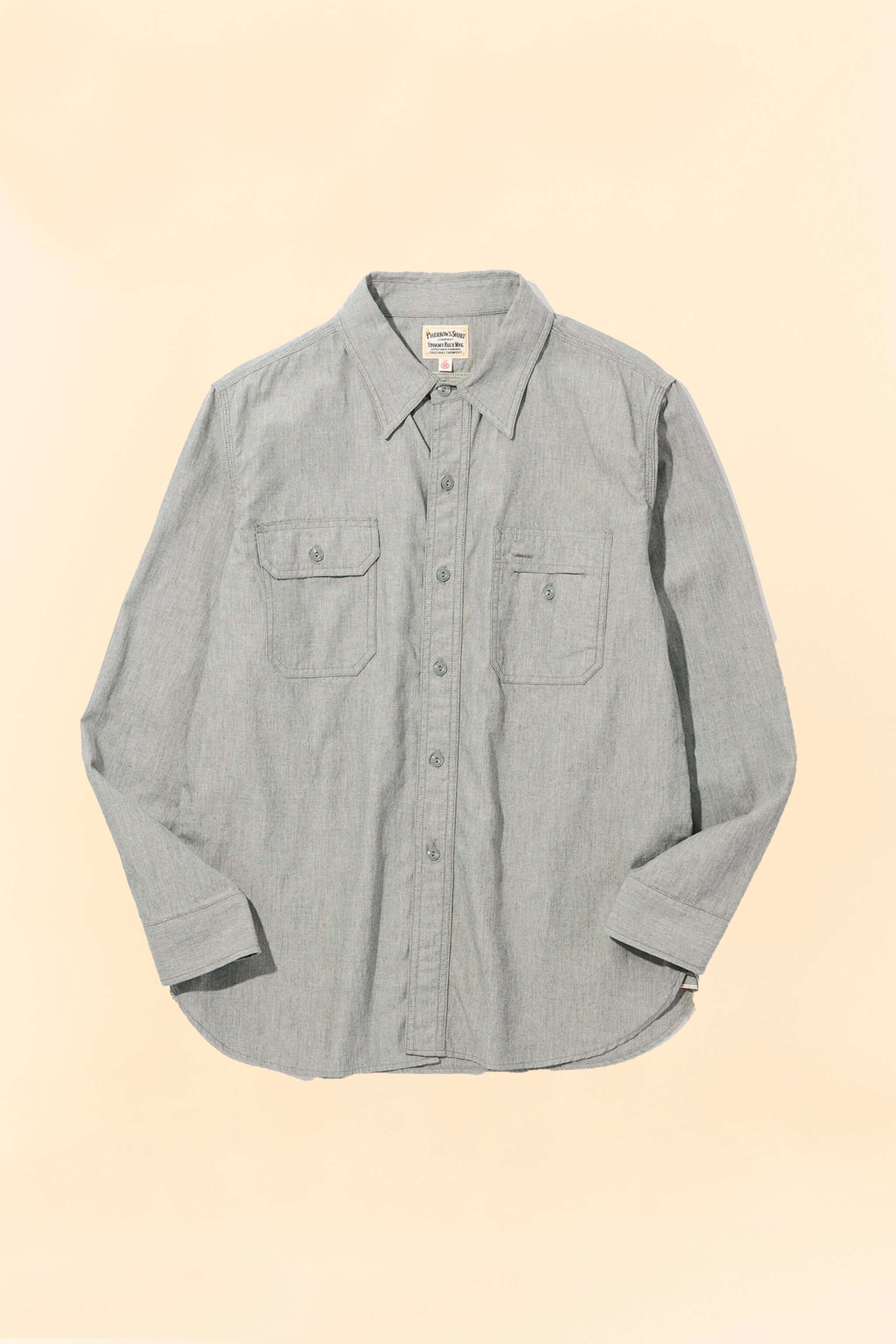 Pherrow's 60s Work Shirt - Grey