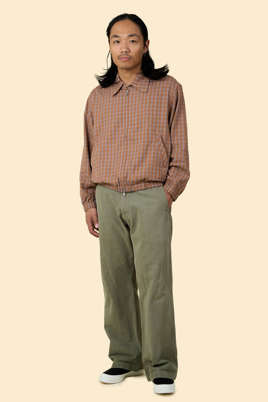 Radiall Shoebox Zip Up Blouson - Brown