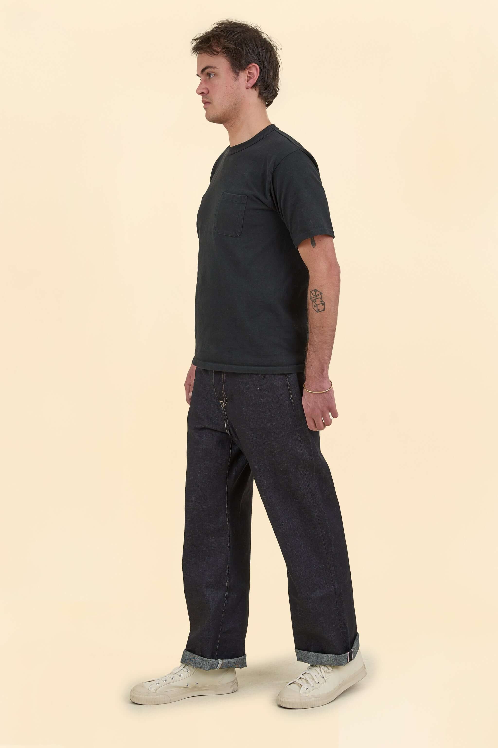 MOMOTARO JEANS #400 Standard Wide - 14.7oz