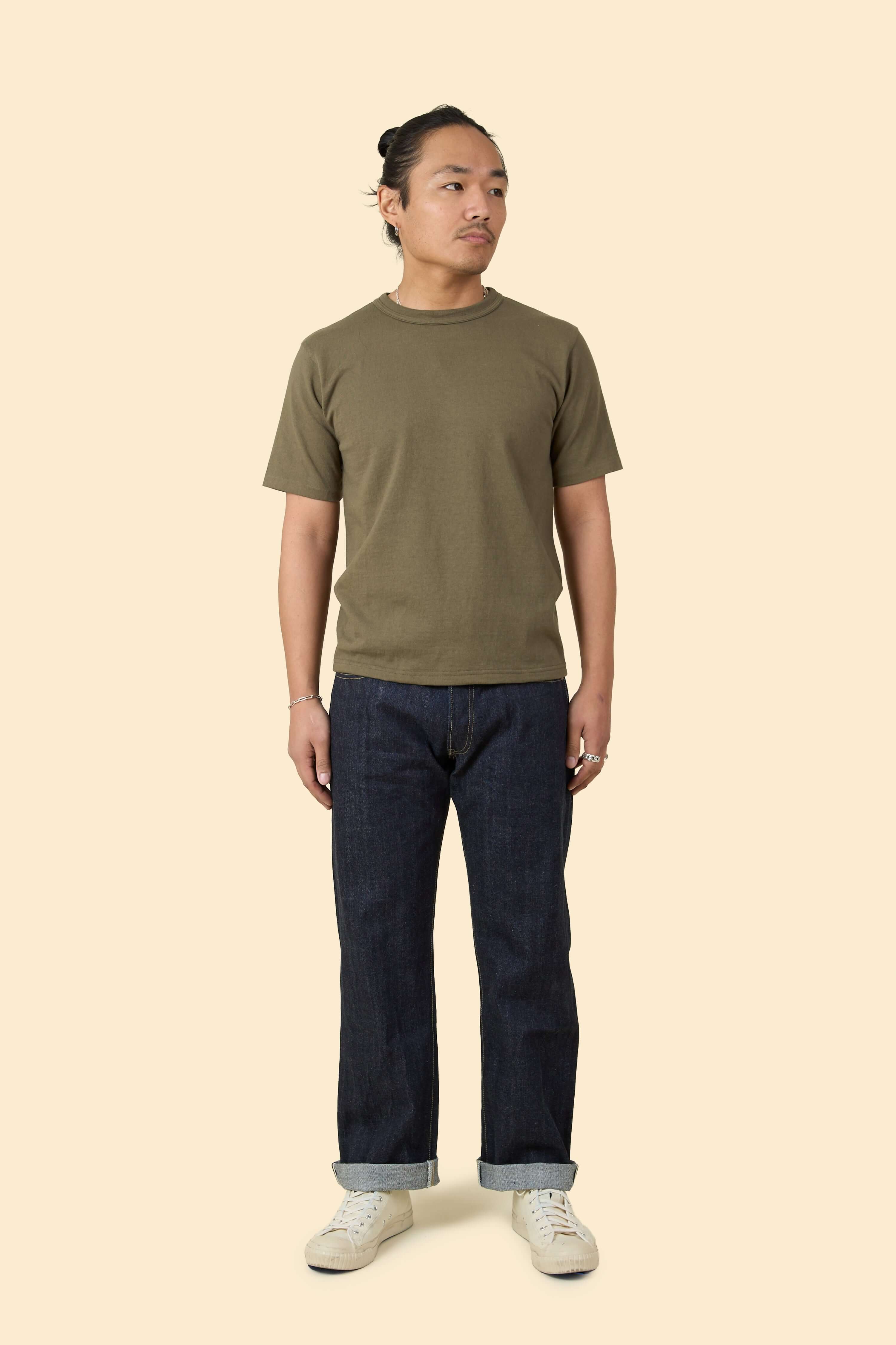 Pherrow's 421SW Wide Straight Selvedge Denim - 13.5oz