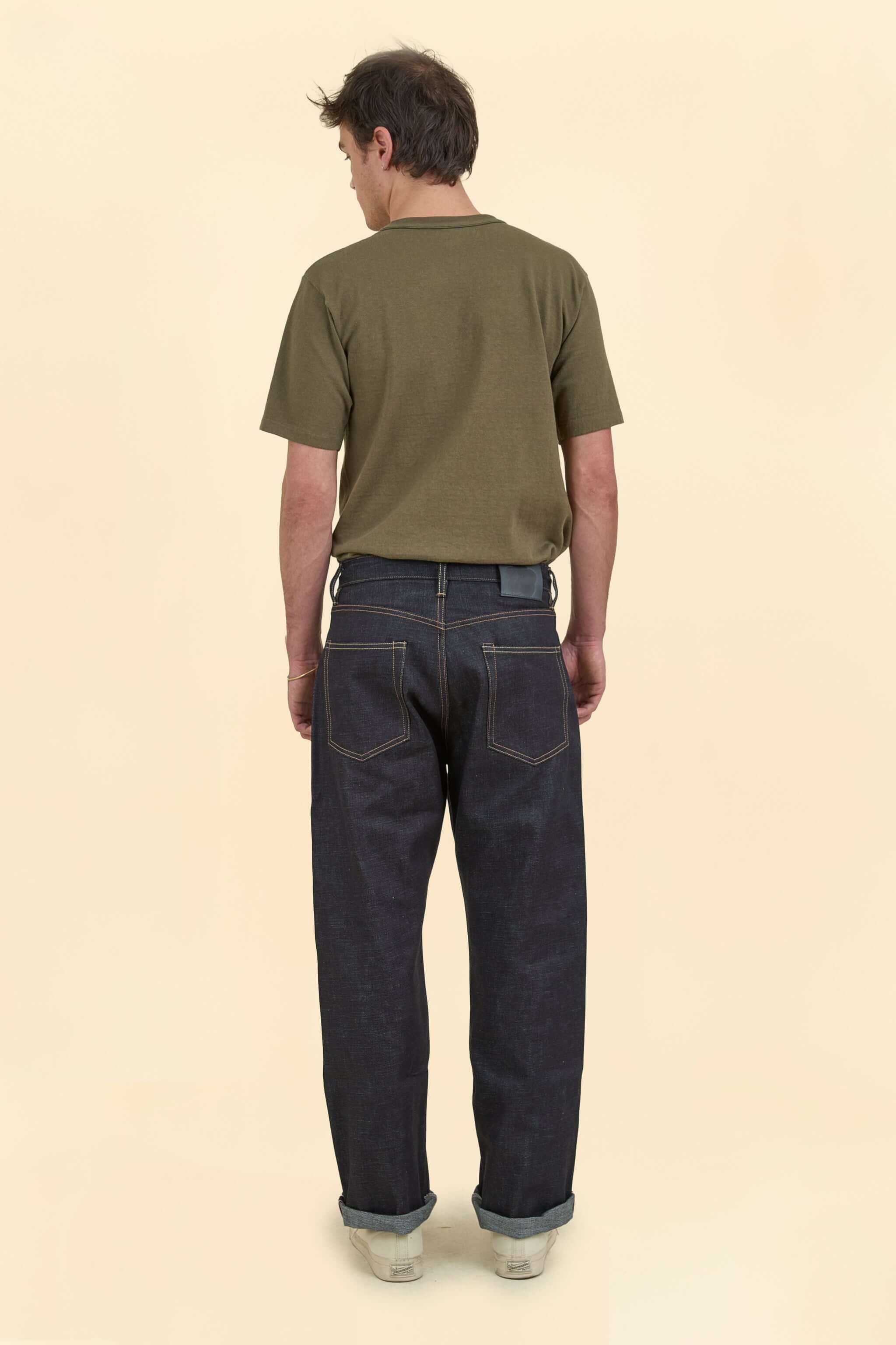 MOMOTARO JEANS #100 Standard Straight - 14.7oz