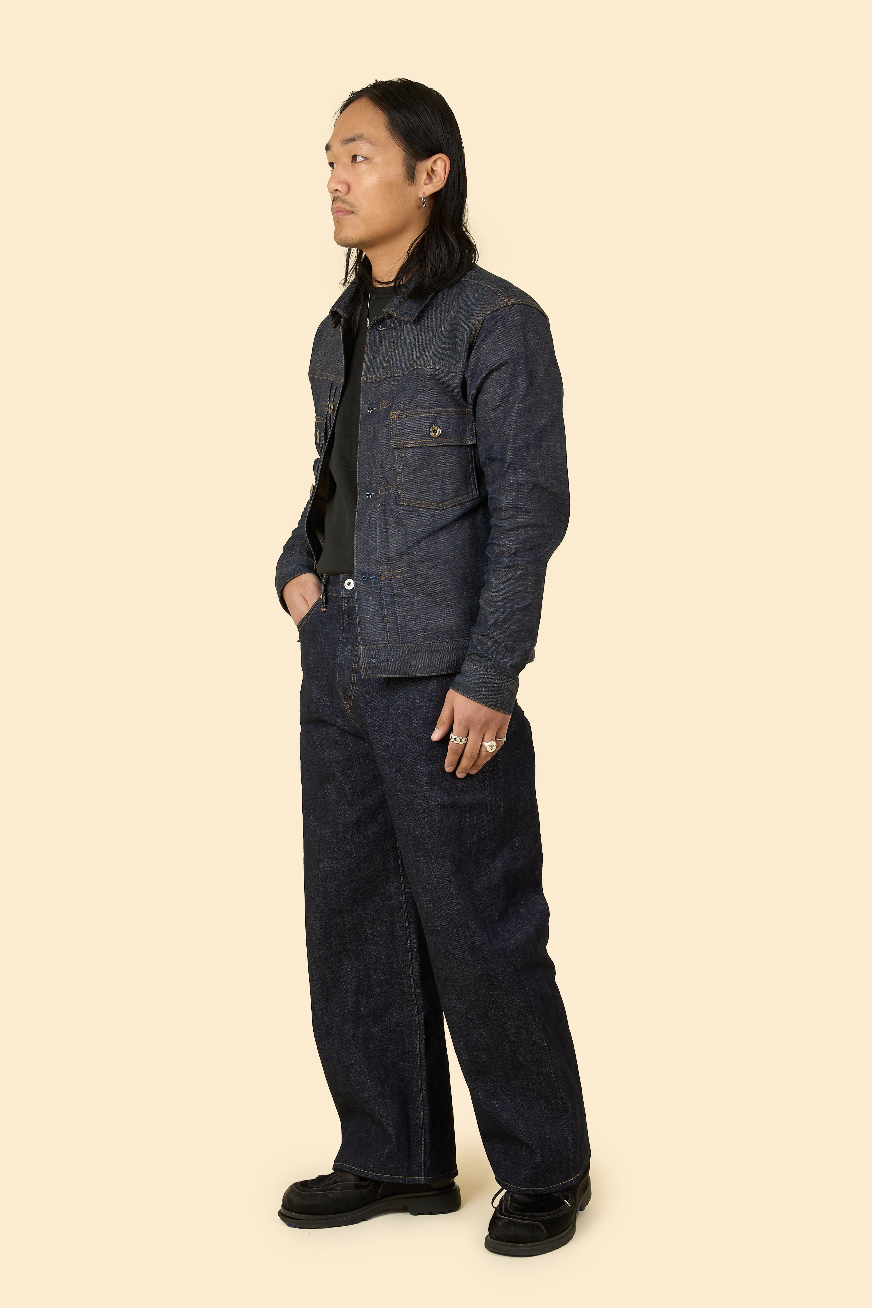 Japan Blue Wide Selvedge Denim - 16oz