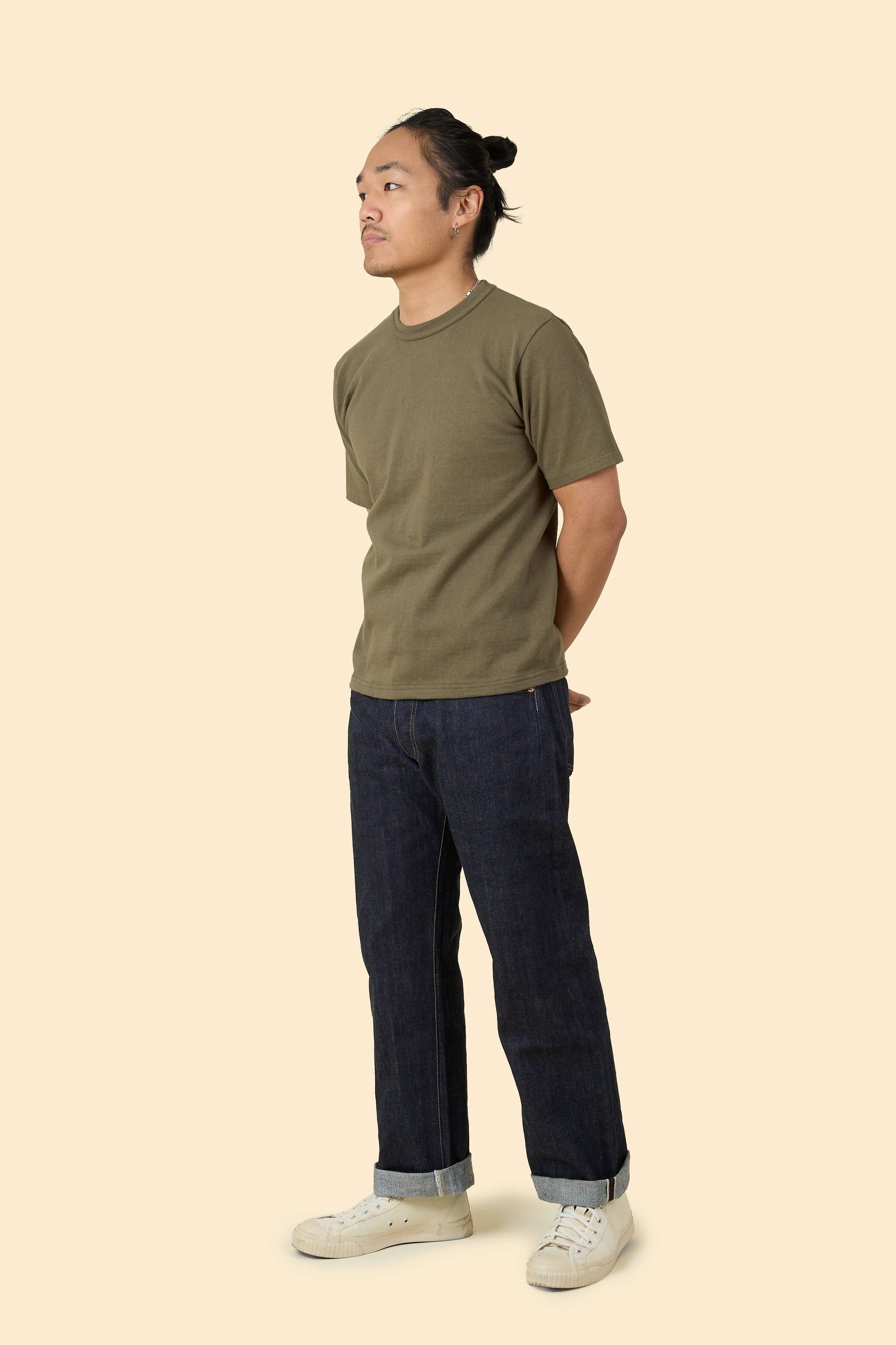 Pherrow's 421SW Wide Straight Selvedge Denim - 13.5oz