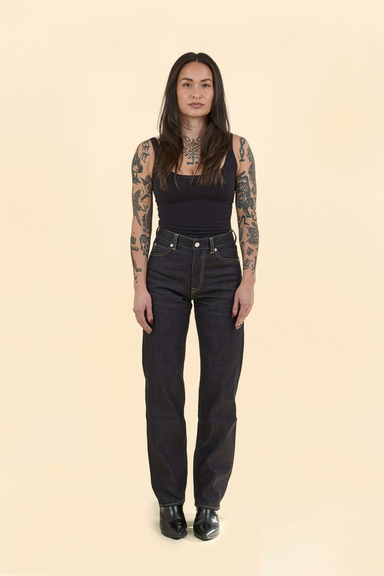 MOMOTARO JEANS Women's #110 Standard Straight Denim - 14.7oz