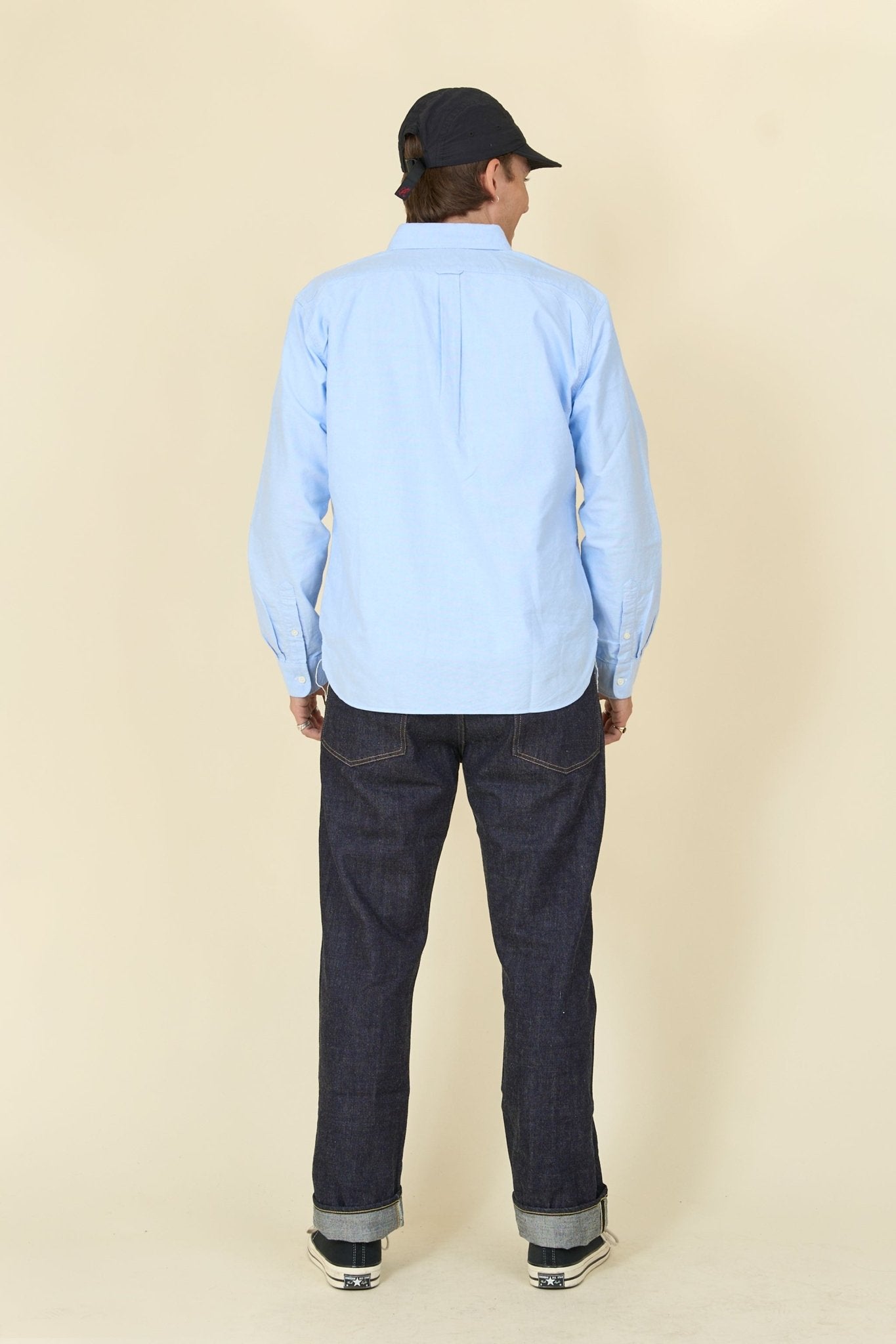 Pherrow's Button Down Oxford Shirt - Sax Blue - Pherrow's - URAHARA