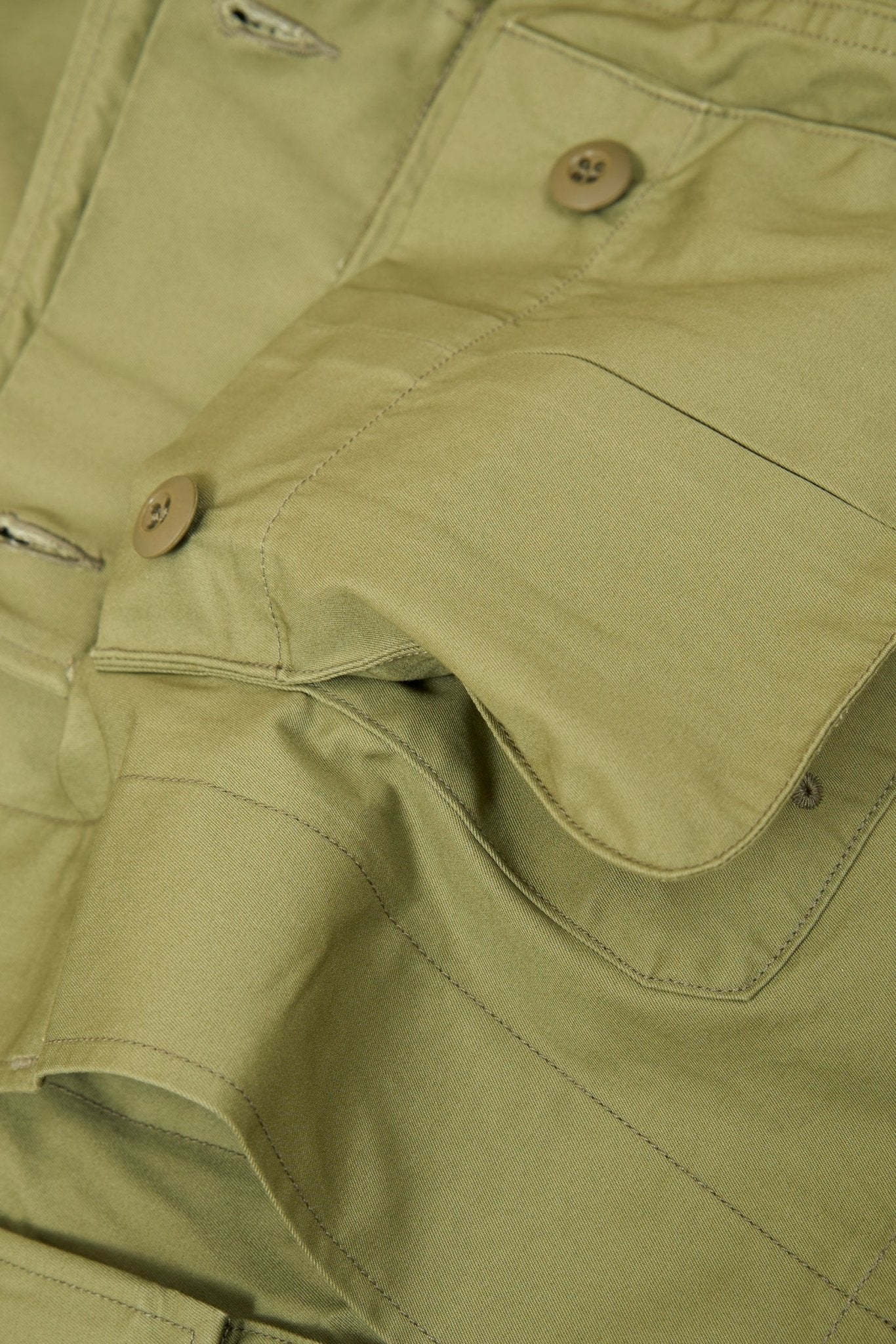Pherrow's Jungle Fatigue Jacket - Olive - Pherrow's - URAHARA