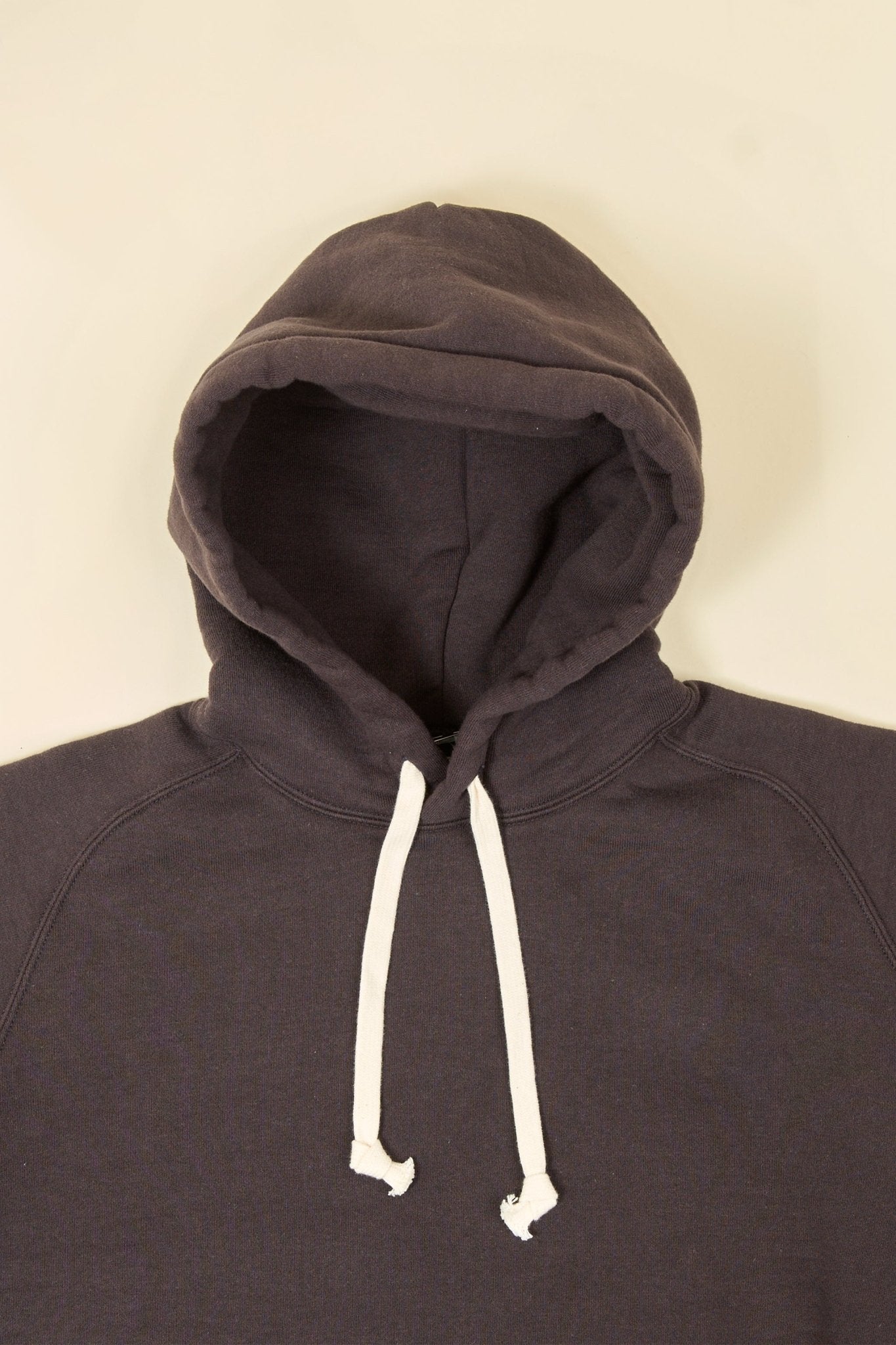 Pherrow's Loopwheel Hooded Raglan Sweatshirt - Sulphur Black - Pherrow's - URAHARA