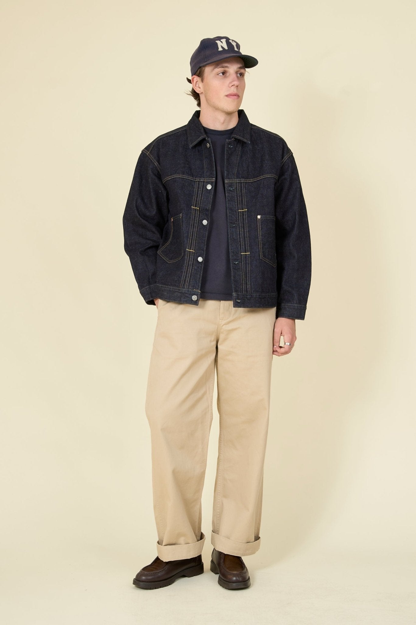 Radiall Classic 350 Modified Type 2 Jacket - Indigo - Radiall - URAHARA