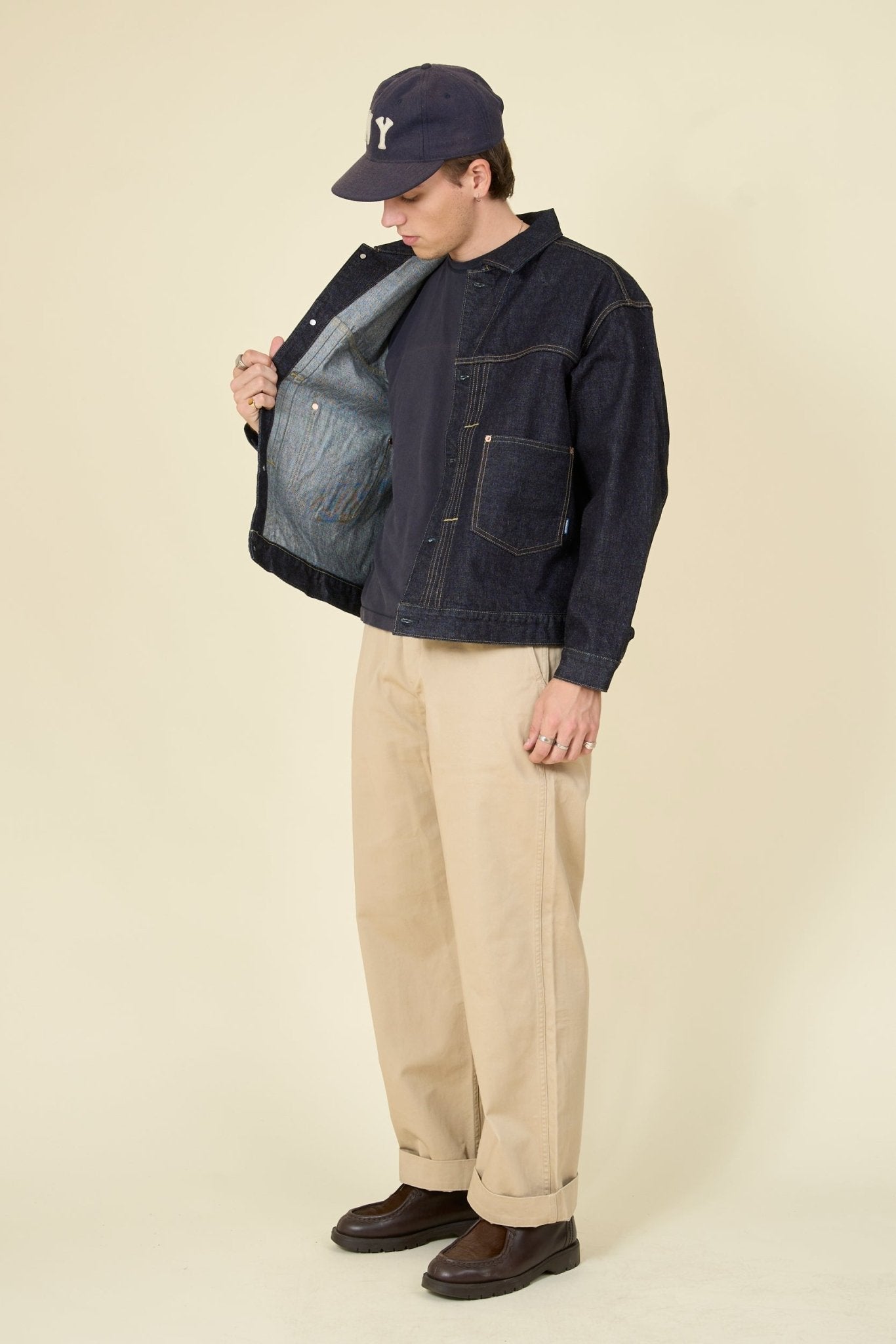 Radiall Classic 350 Modified Type 2 Jacket - Indigo - Radiall - URAHARA