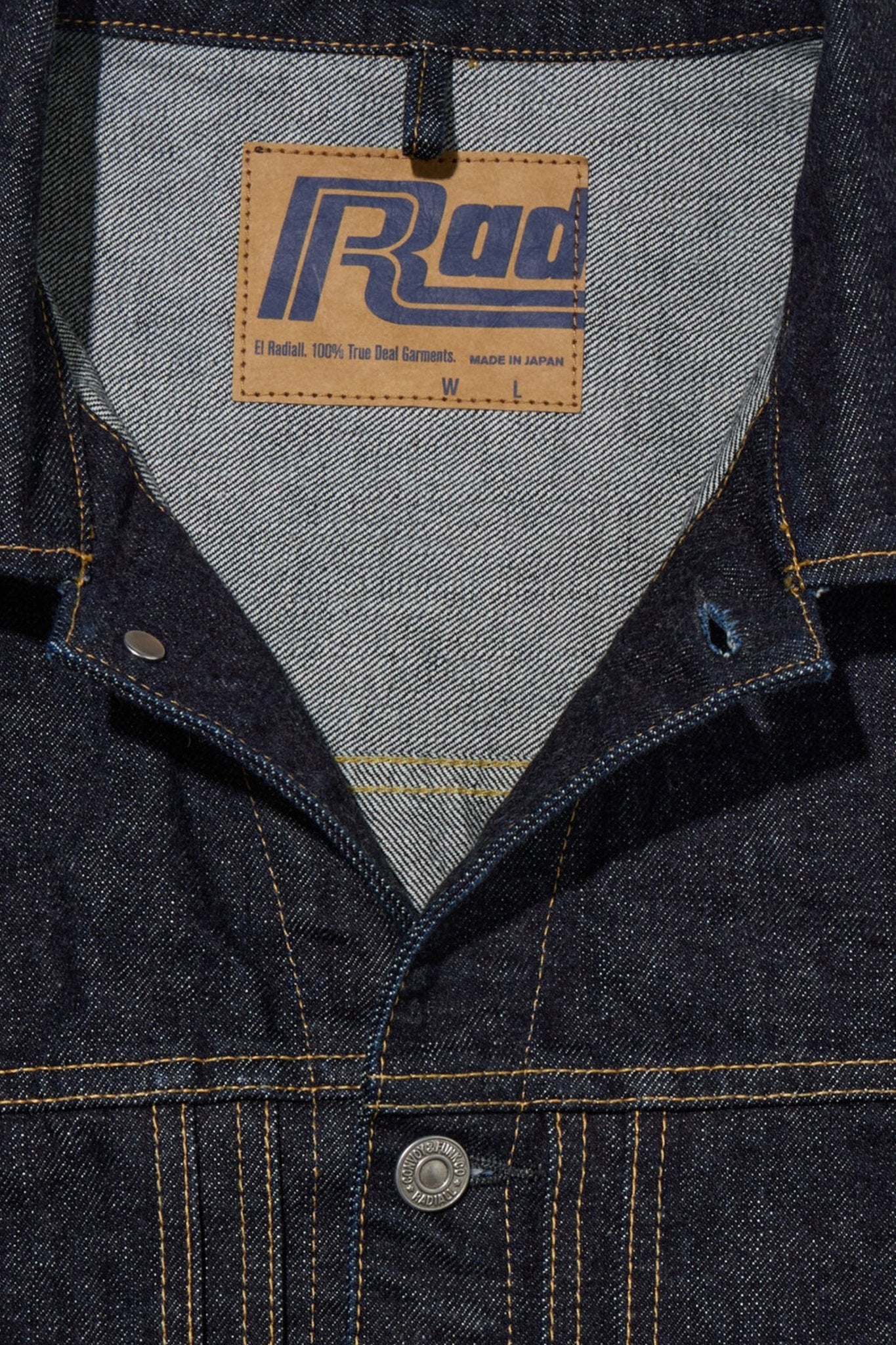 Radiall Classic 350 Modified Type 2 Jacket - Indigo - Radiall - URAHARA