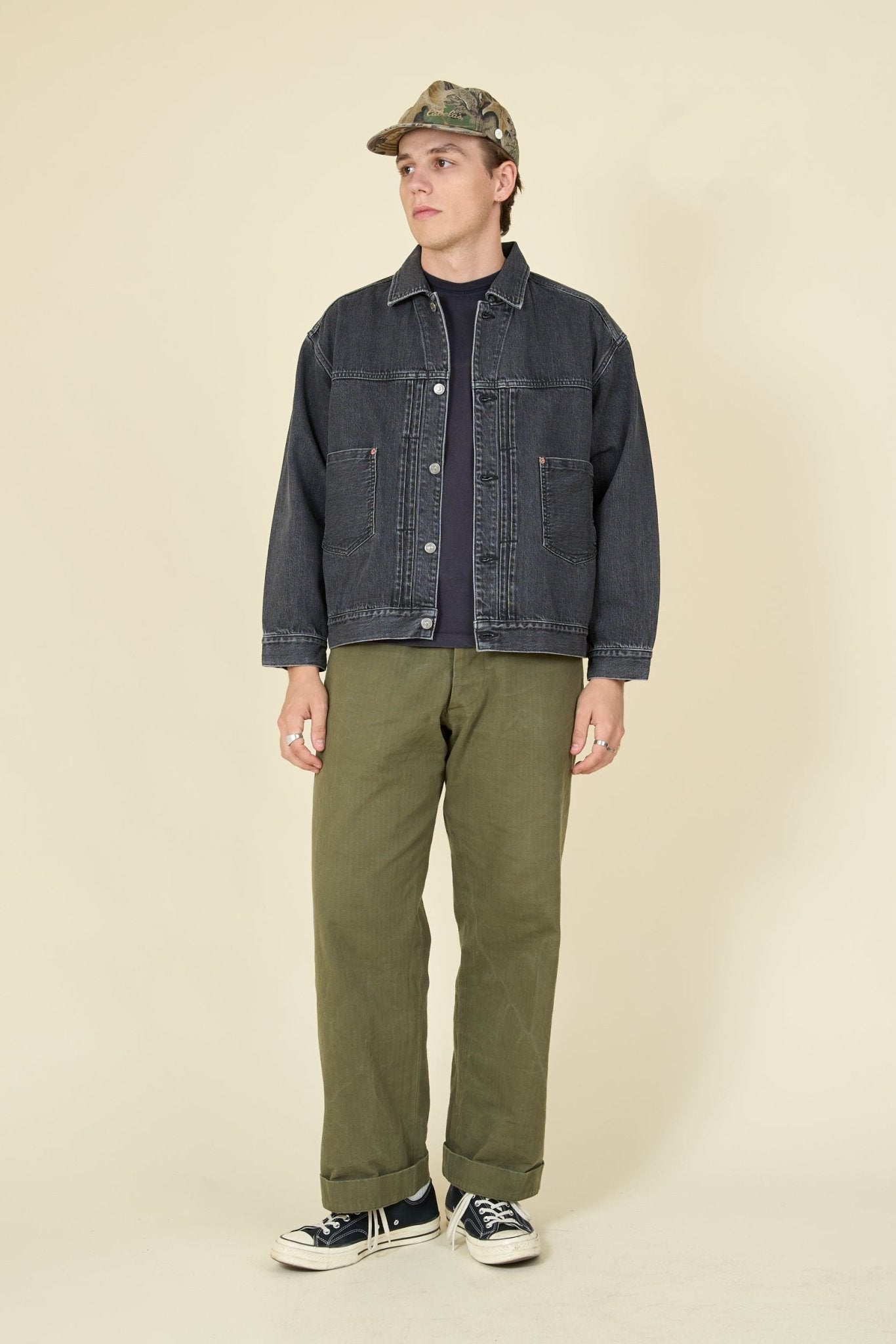 Radiall Classic 350 Modified Type 2 Jacket - Light Black - Radiall - URAHARA