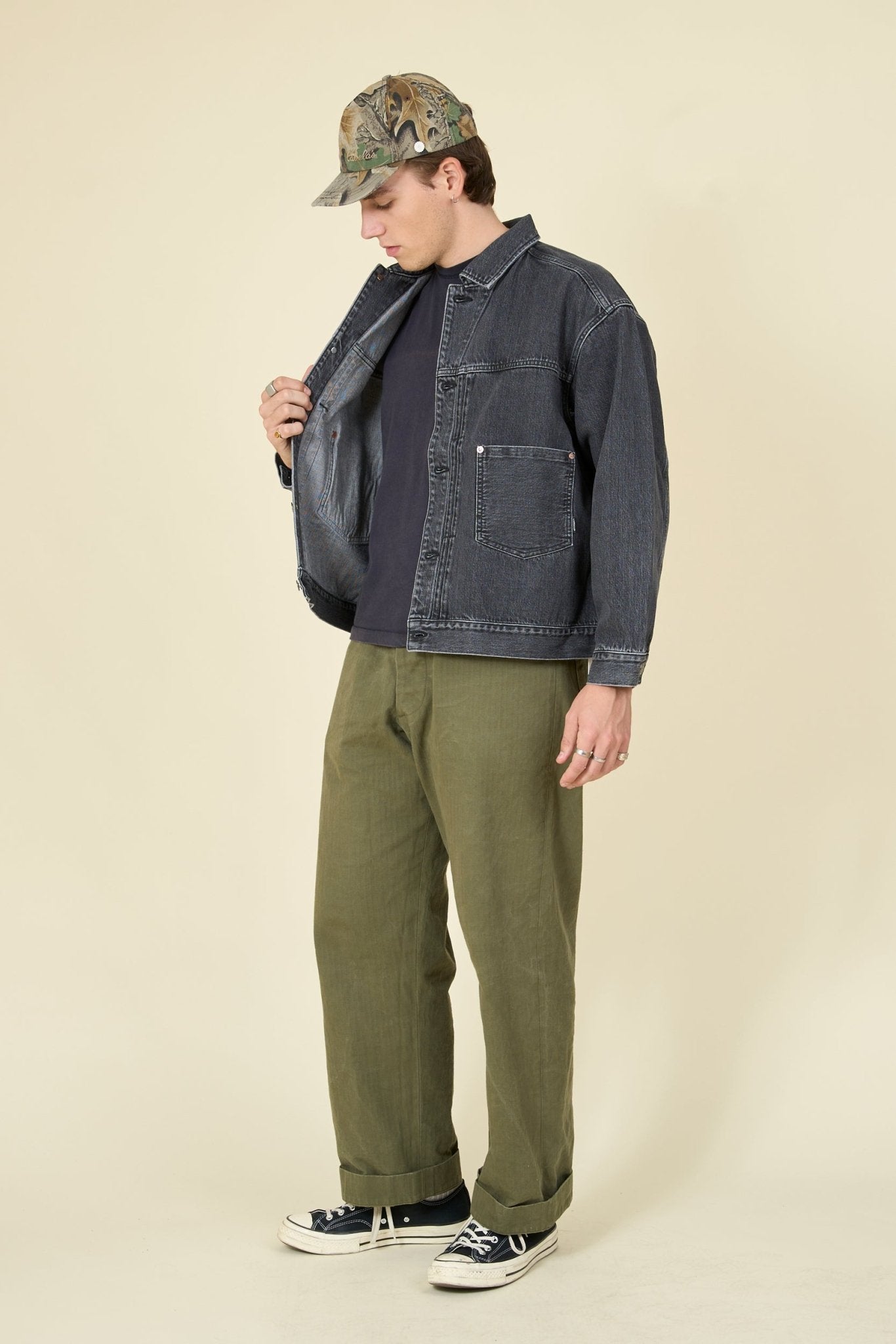 Radiall Classic 350 Modified Type 2 Jacket - Light Black - Radiall - URAHARA