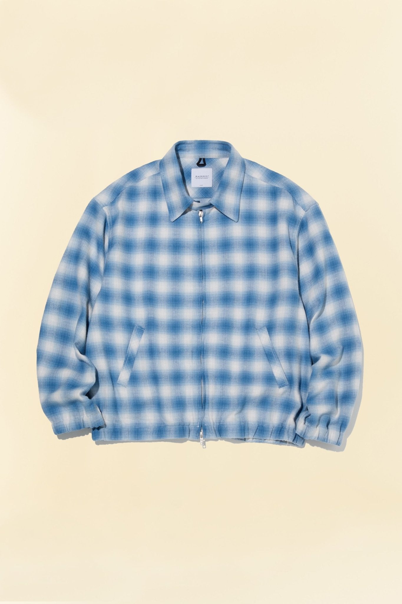 Radiall El Camino Zip Up Jacket - Blue - Radiall - URAHARA