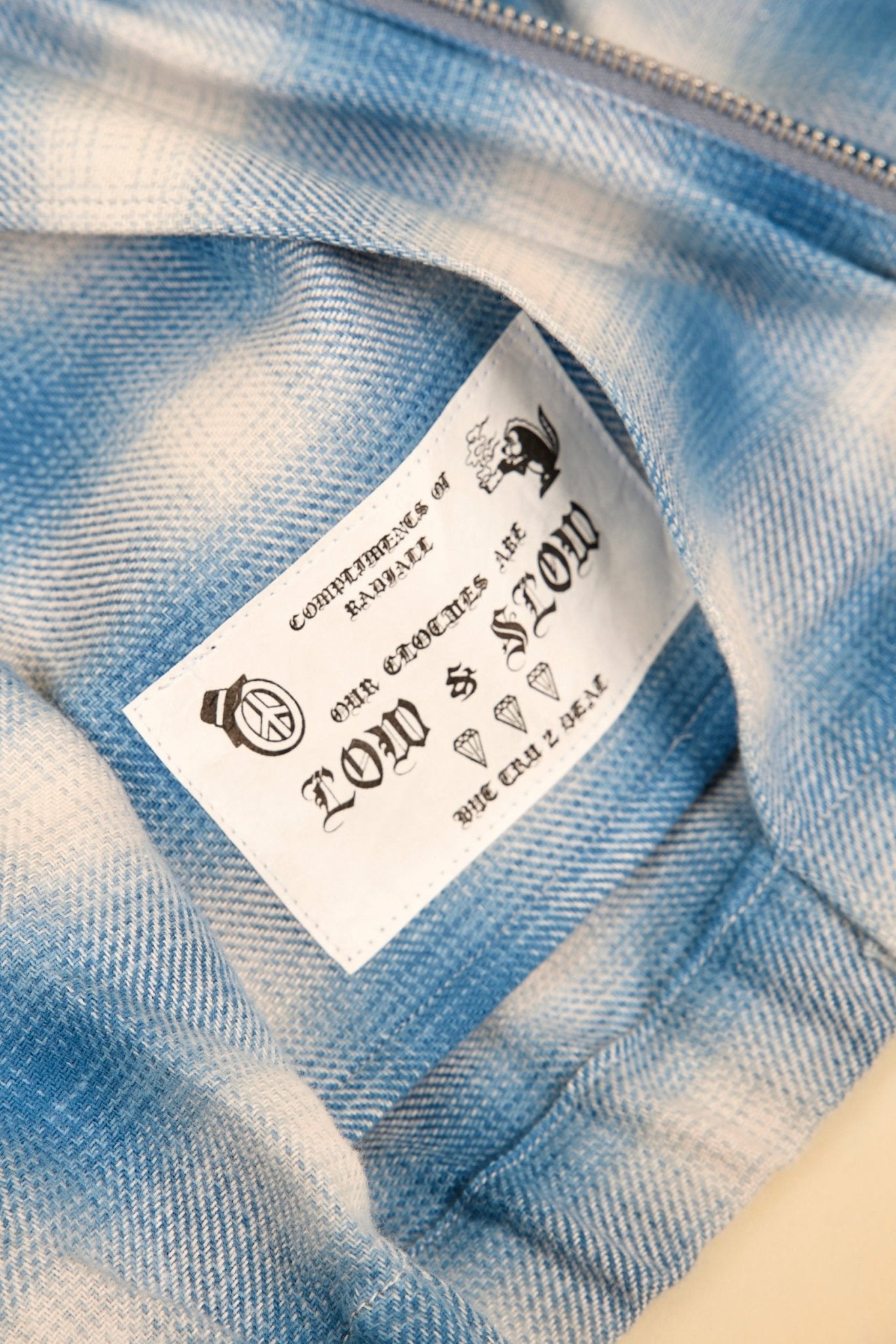 Radiall El Camino Zip Up Jacket - Blue - Radiall - URAHARA